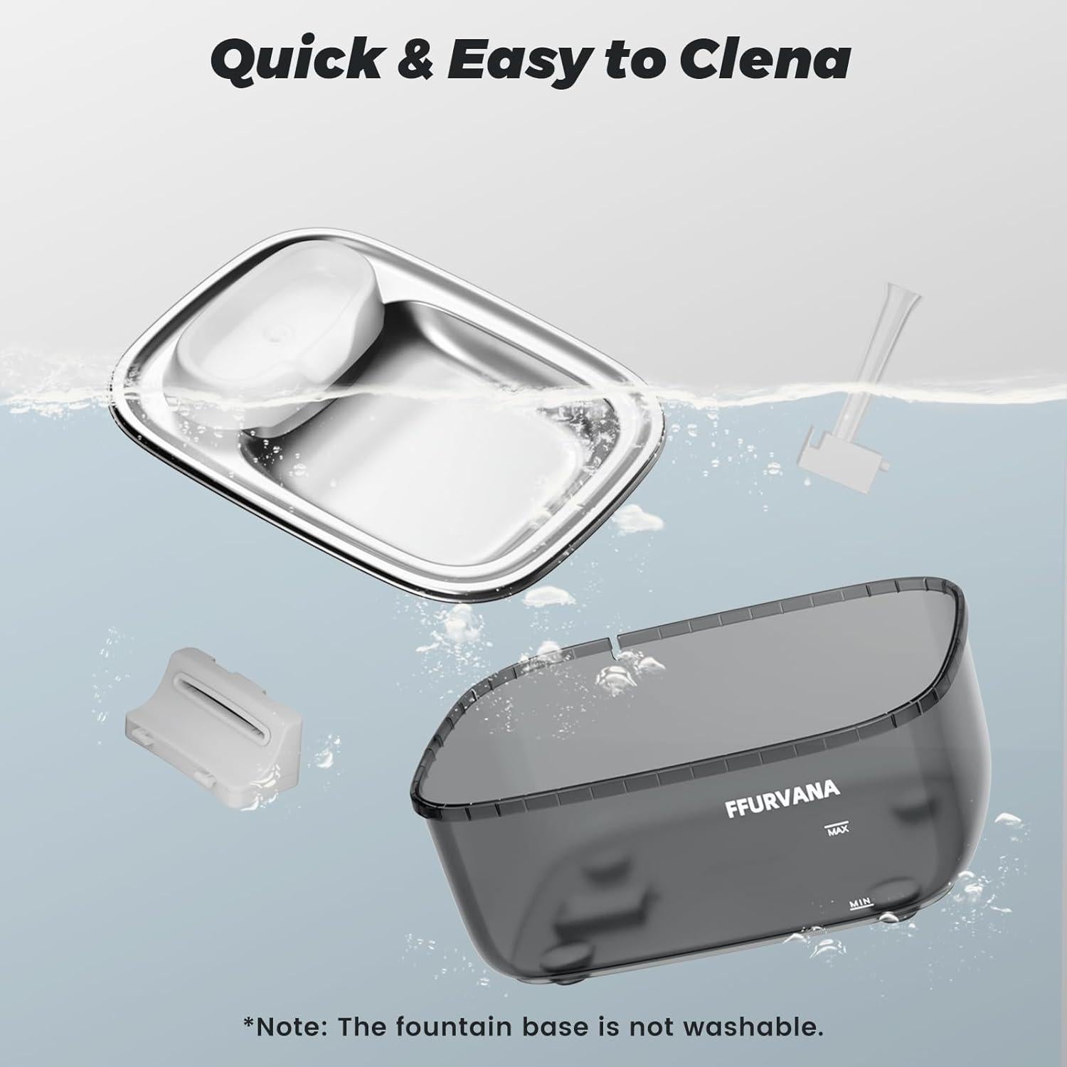 Fuente de Agua Inteligente FFURVANA 7L para Perros Grandes