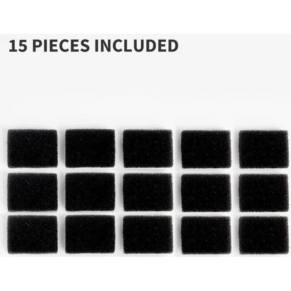 Filtros de Espuma PETKIT para Fuente de Agua para Mascotas - 15 Piezas