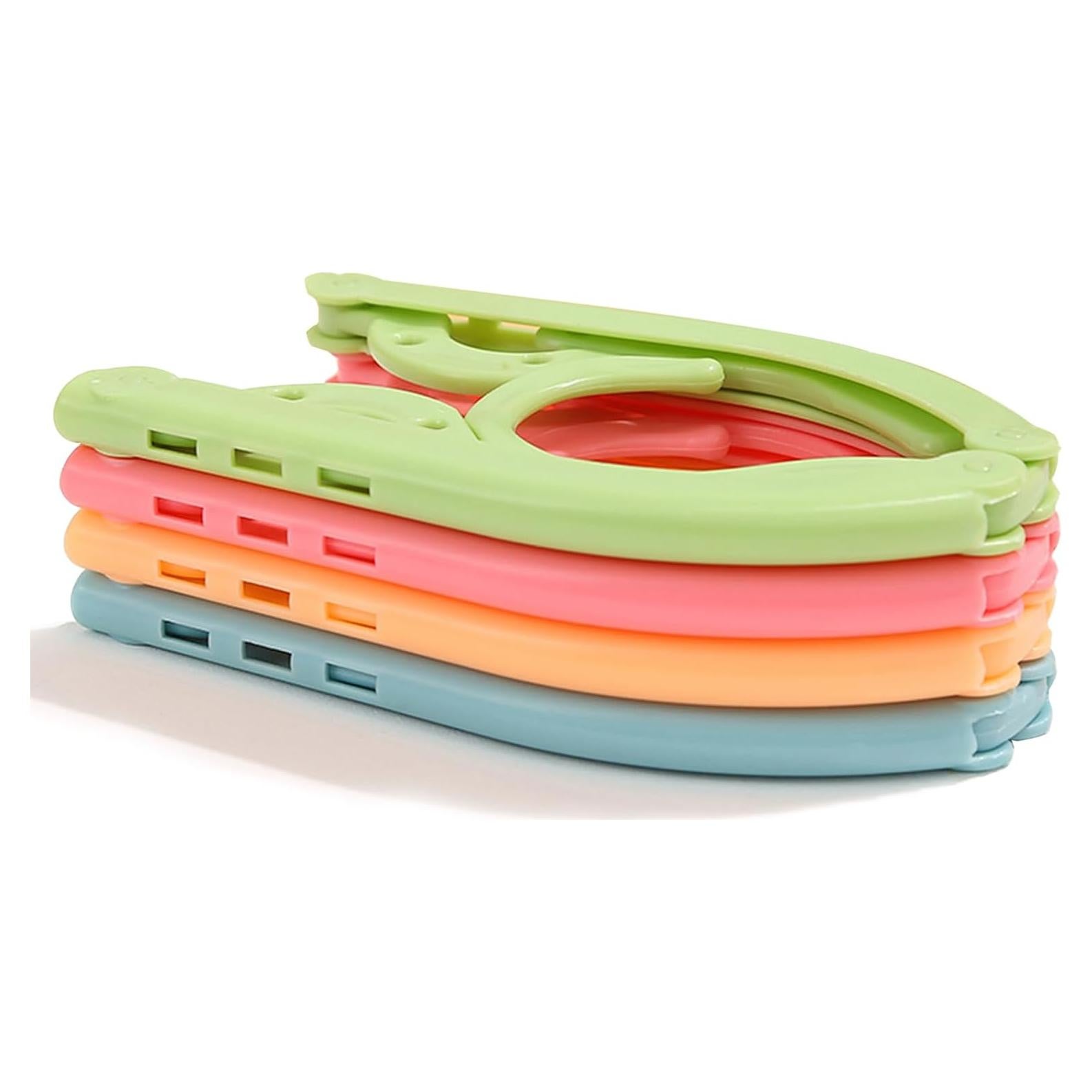 12 Perchas de Viaje Plegables MYLDH Ahorro de Espacio