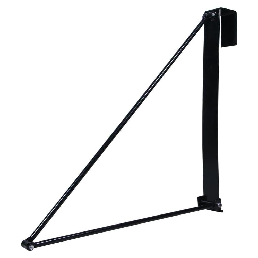 Easy-Up Collapsible Clothing Hanger | Space-Saving Design | Steel Construction | Fits Standard 2" Stall Walls | Folds Flat When Not in Use | 5-Year Warranty