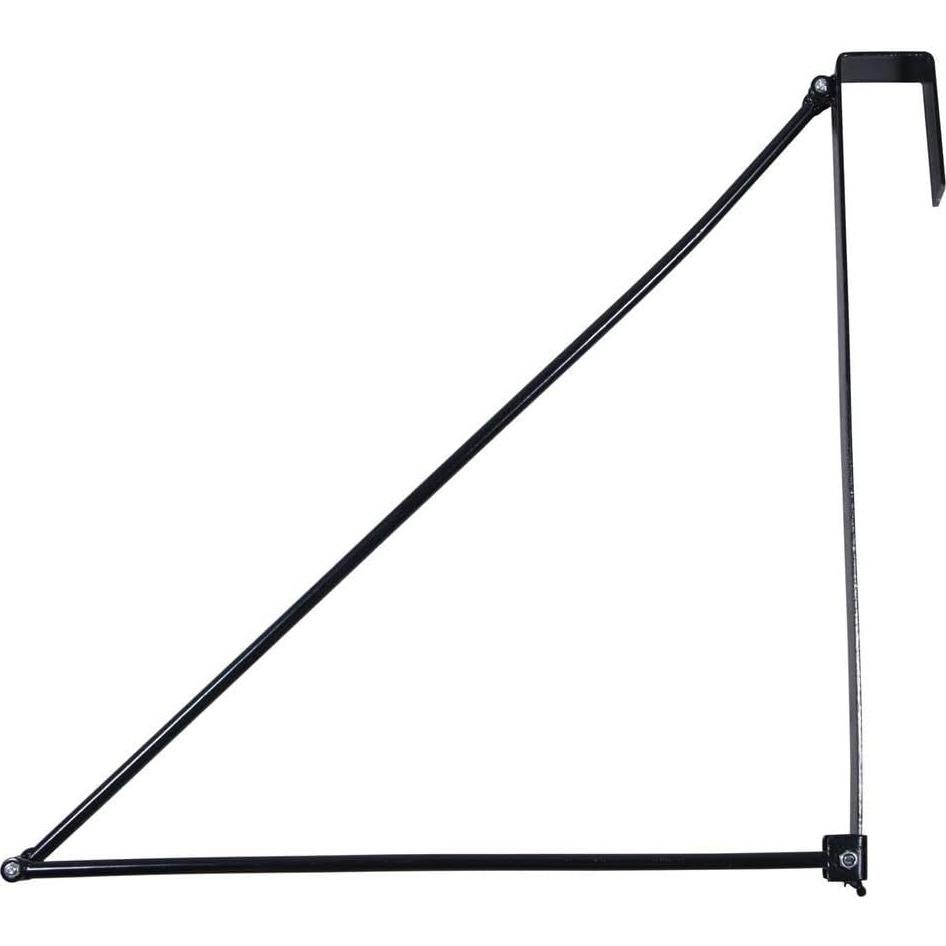 Easy-Up Collapsible Clothing Hanger | Space-Saving Design | Steel Construction | Fits Standard 2" Stall Walls | Folds Flat When Not in Use | 5-Year Warranty