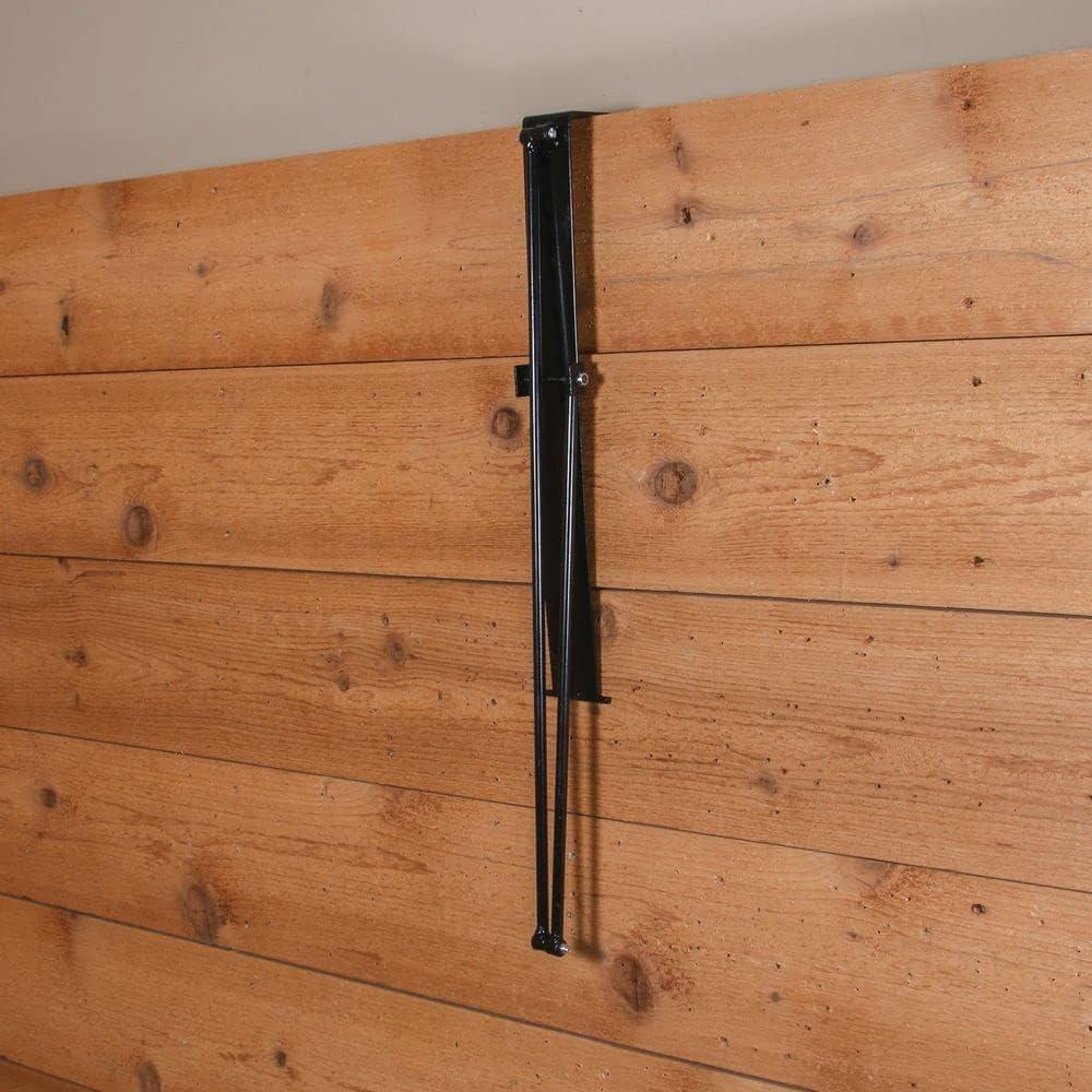 Easy-Up Collapsible Clothing Hanger | Space-Saving Design | Steel Construction | Fits Standard 2" Stall Walls | Folds Flat When Not in Use | 5-Year Warranty