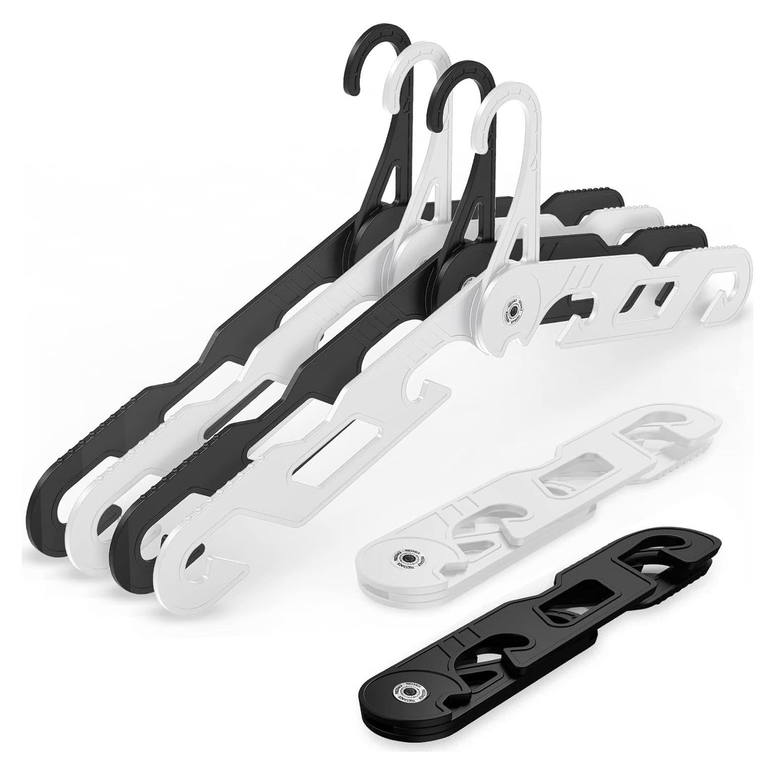 Ganchos de Viaje Plegables NICEDACK - Paquete de 6, Soporte 5.44kg