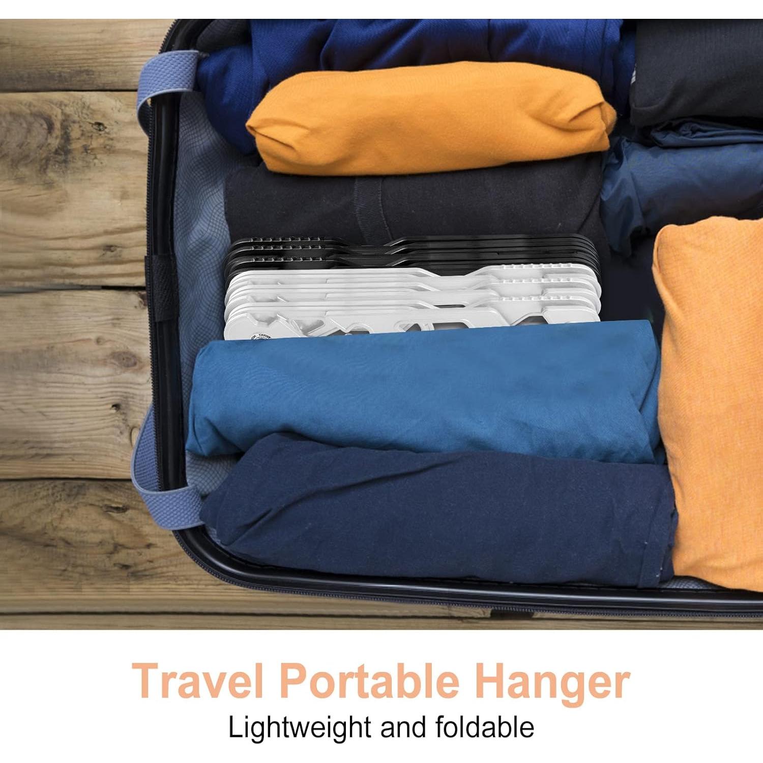 Ganchos de Viaje Plegables NICEDACK - Paquete de 6, Soporte 5.44kg