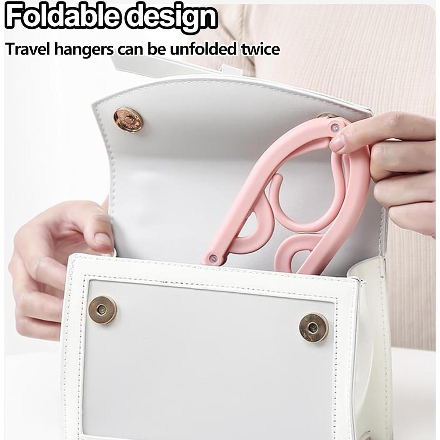 24 Perchas de Ropa Plegables Antideslizantes Smilixin