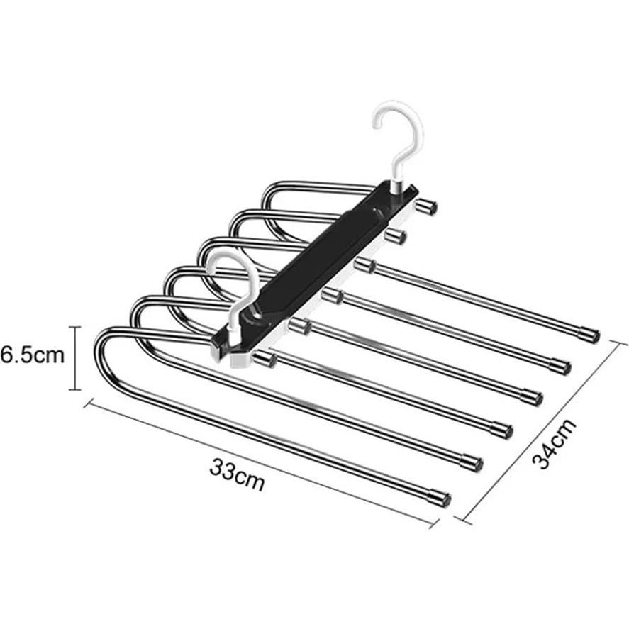 Perchas Plegables LRanch - Ahorra Espacio, 32.8x6.4 cm, 2 Piezas