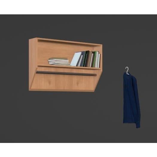 Perchas Plegables Jayour 10 Unidades Plástico Blanco