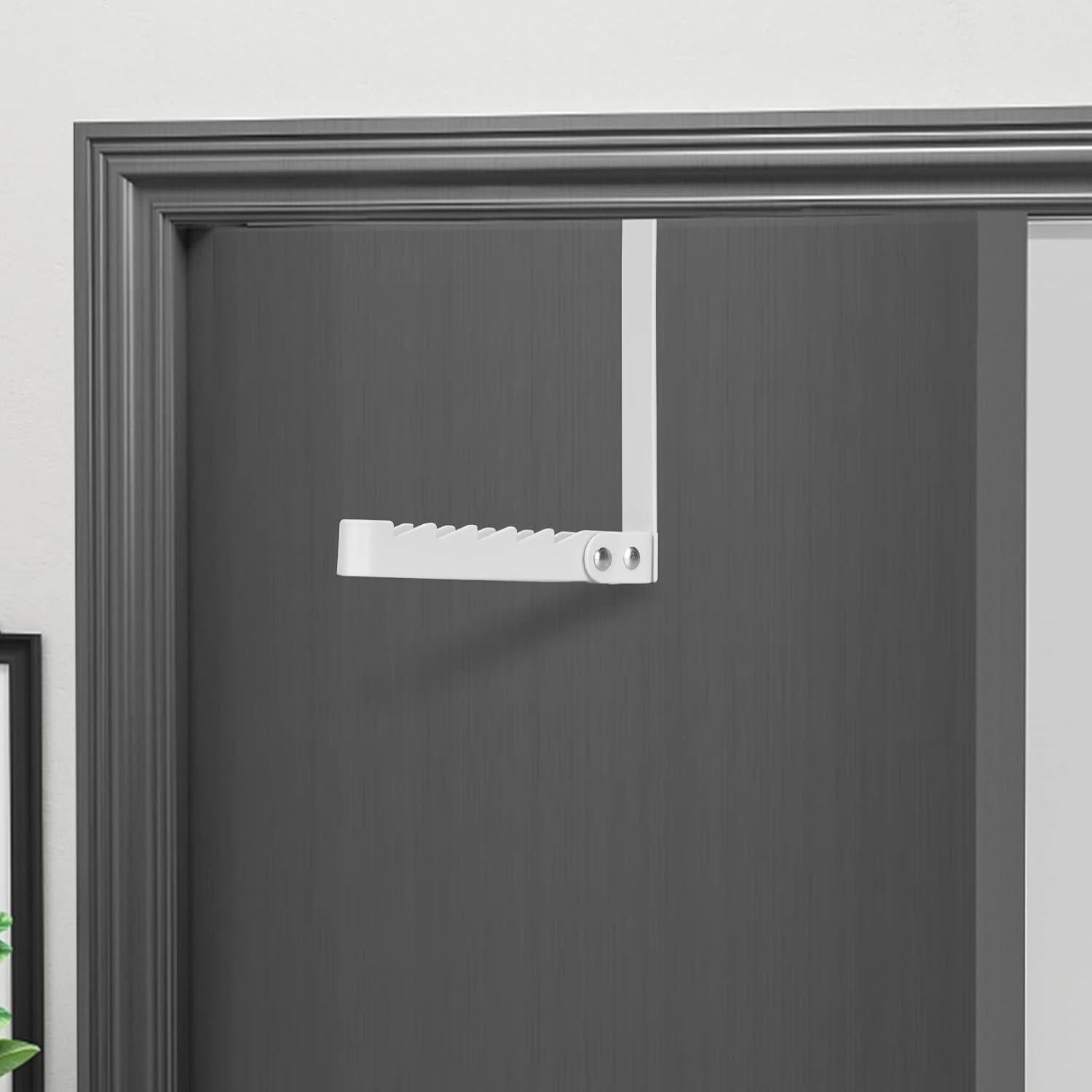 Ganchos Colgantes Sobre La Puerta FYY, 1 Paquete Blanco