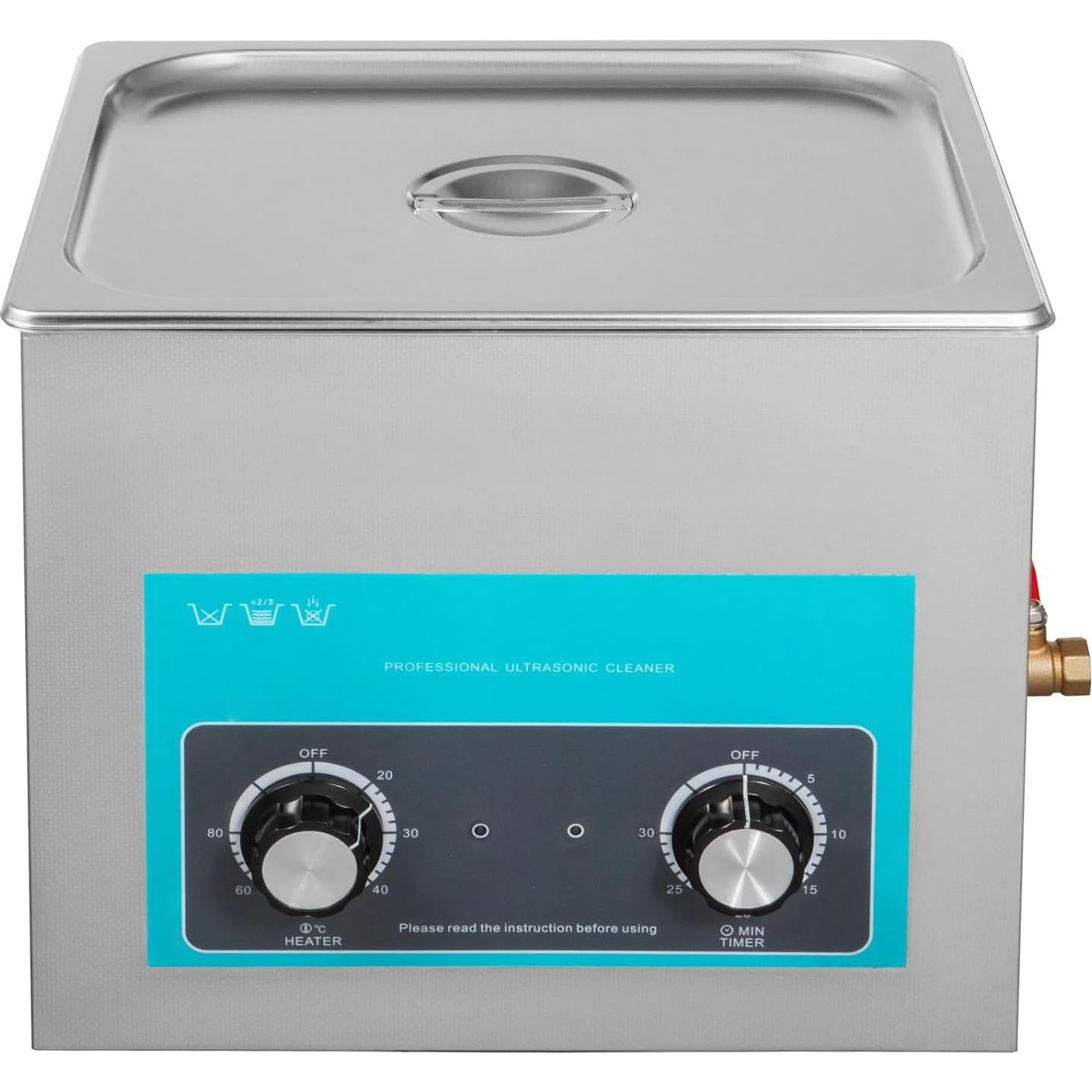 Limpiador Ultrasónico VEVOR 10L Acero Inoxidable 304