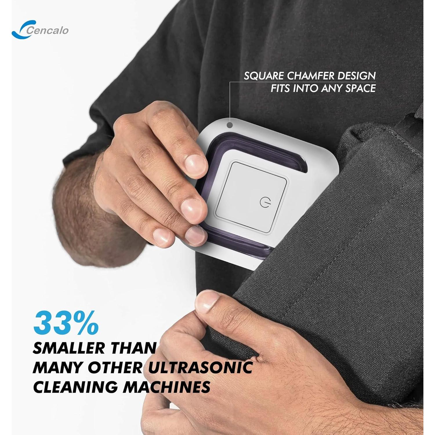 Limpiadora Ultrasónica Cencalo 180ml para Dentaduras y Joyería