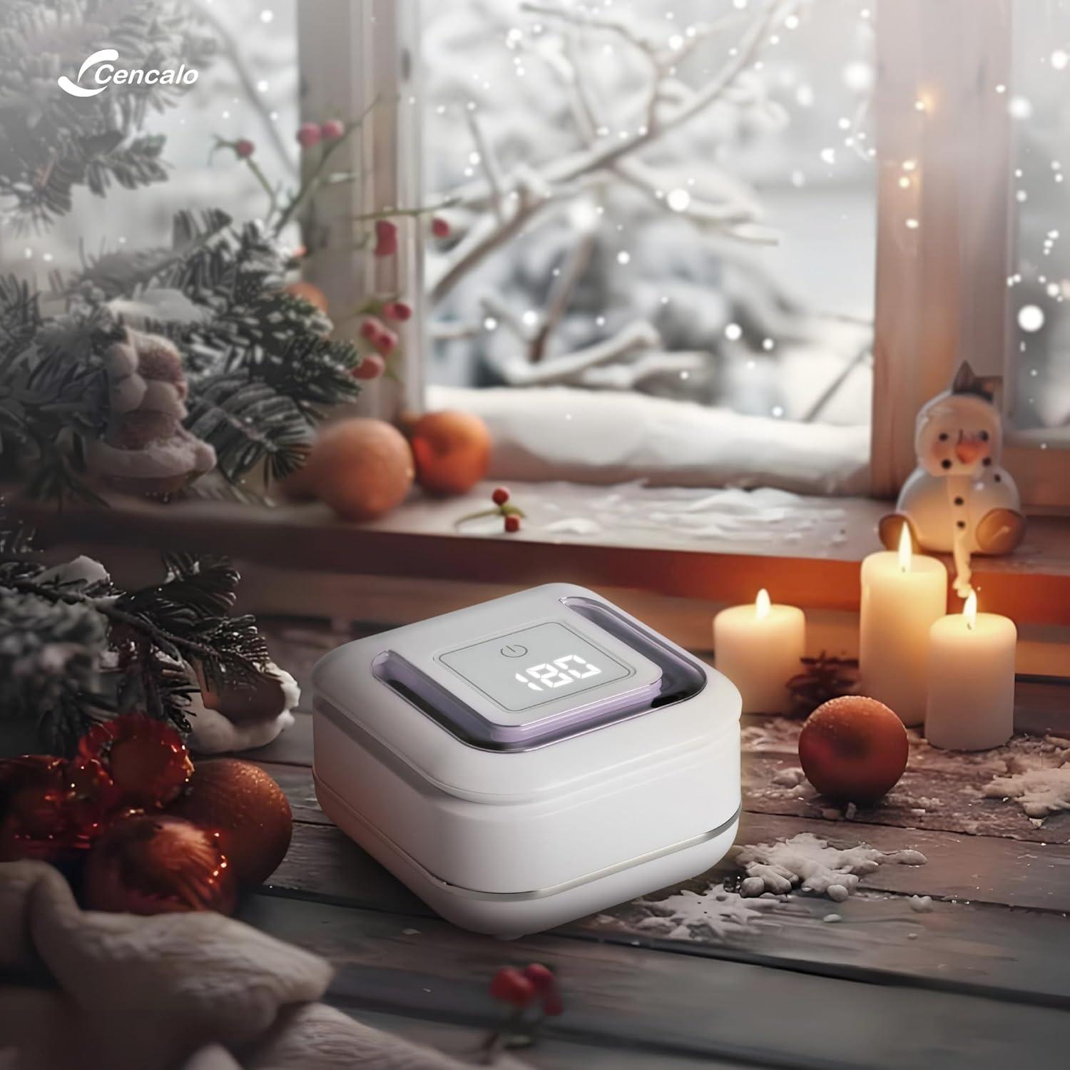 Limpiadora Ultrasónica Cencalo 180ml para Dentaduras y Joyería