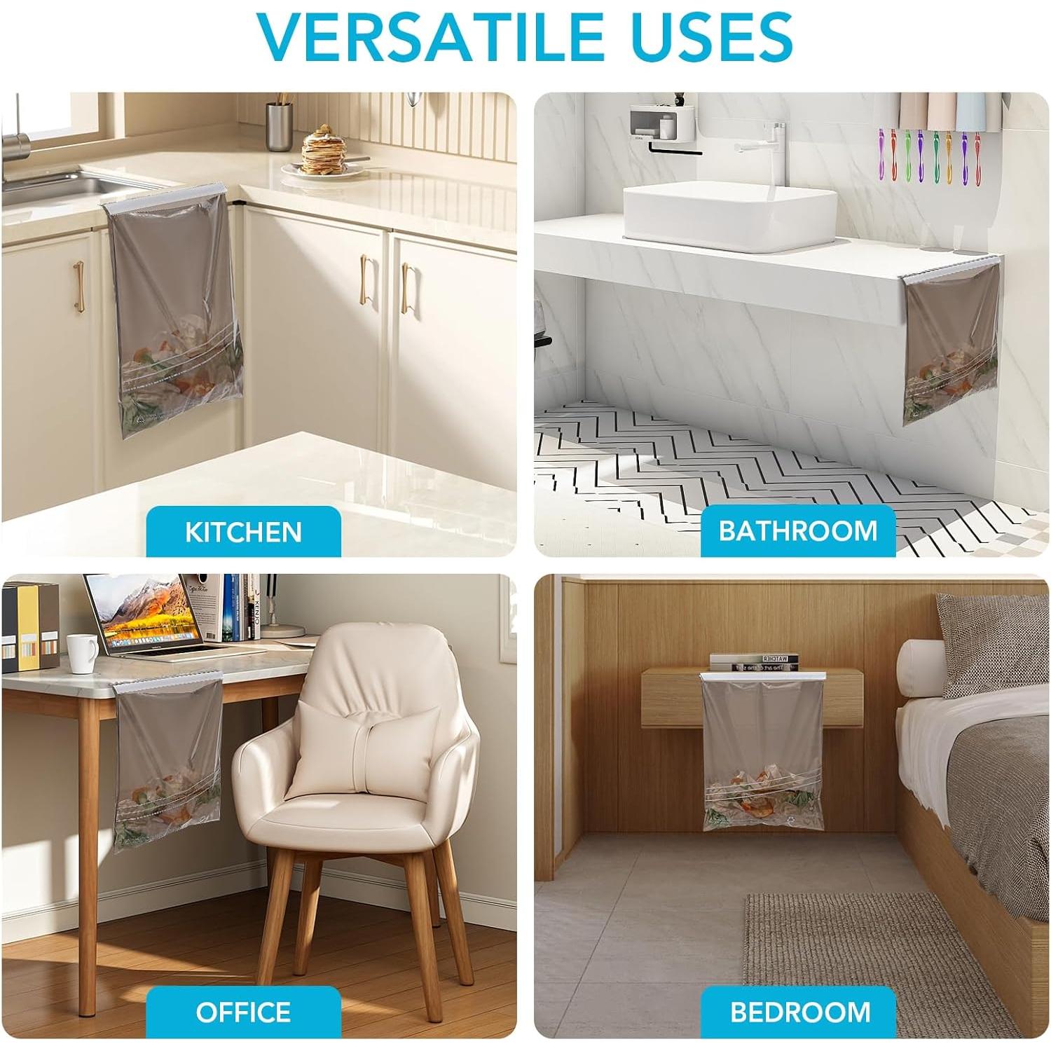 Bolsas de Basura Desechables Enlivik 40 Pcs 7.6L para Auto