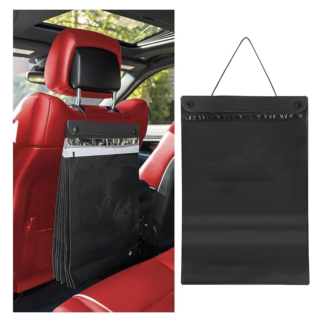 Bolsa de Basura para Auto Mandark, 40PCS, 30x45cm, Negra