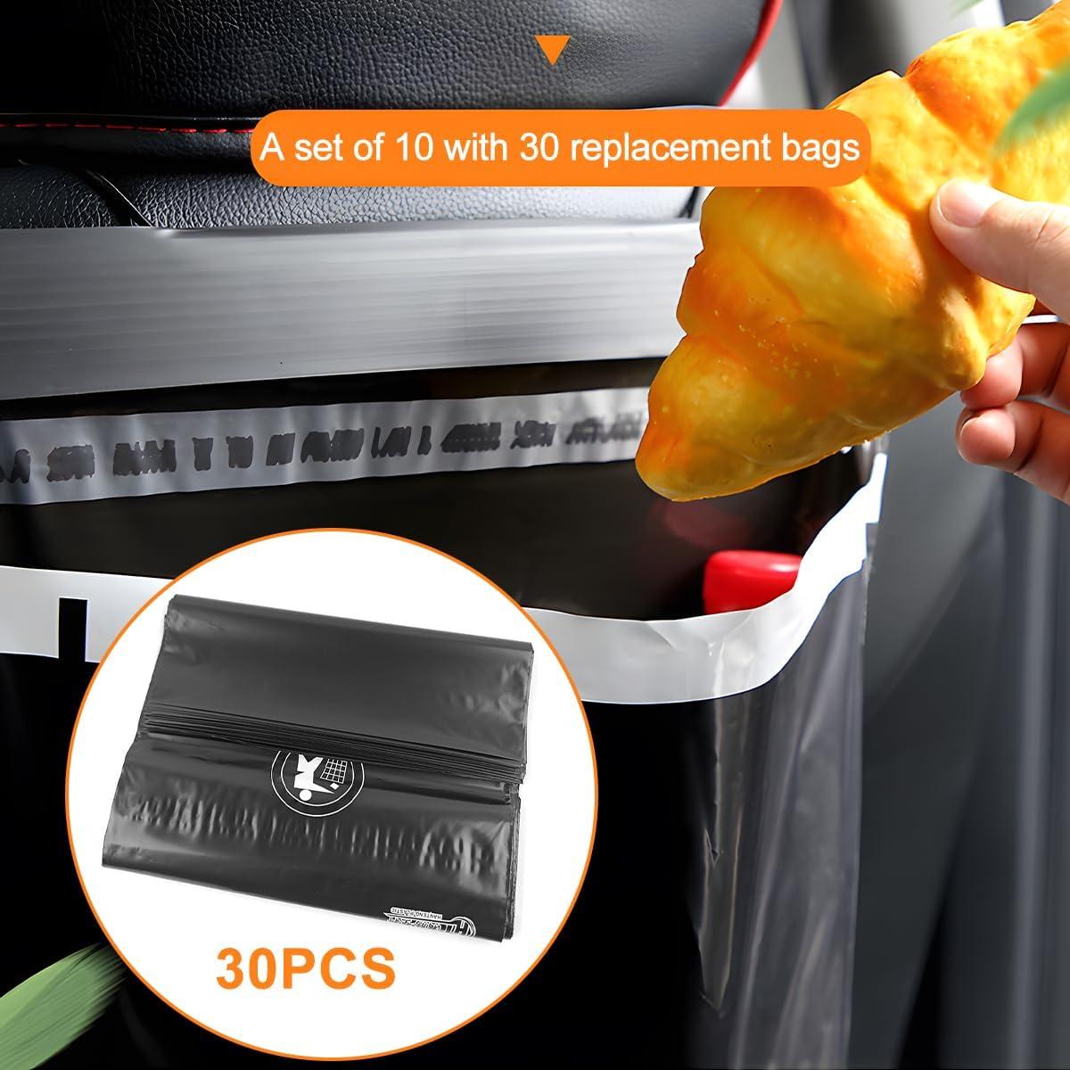 Bolsa de Basura para Auto Mandark, 40PCS, 30x45cm, Negra