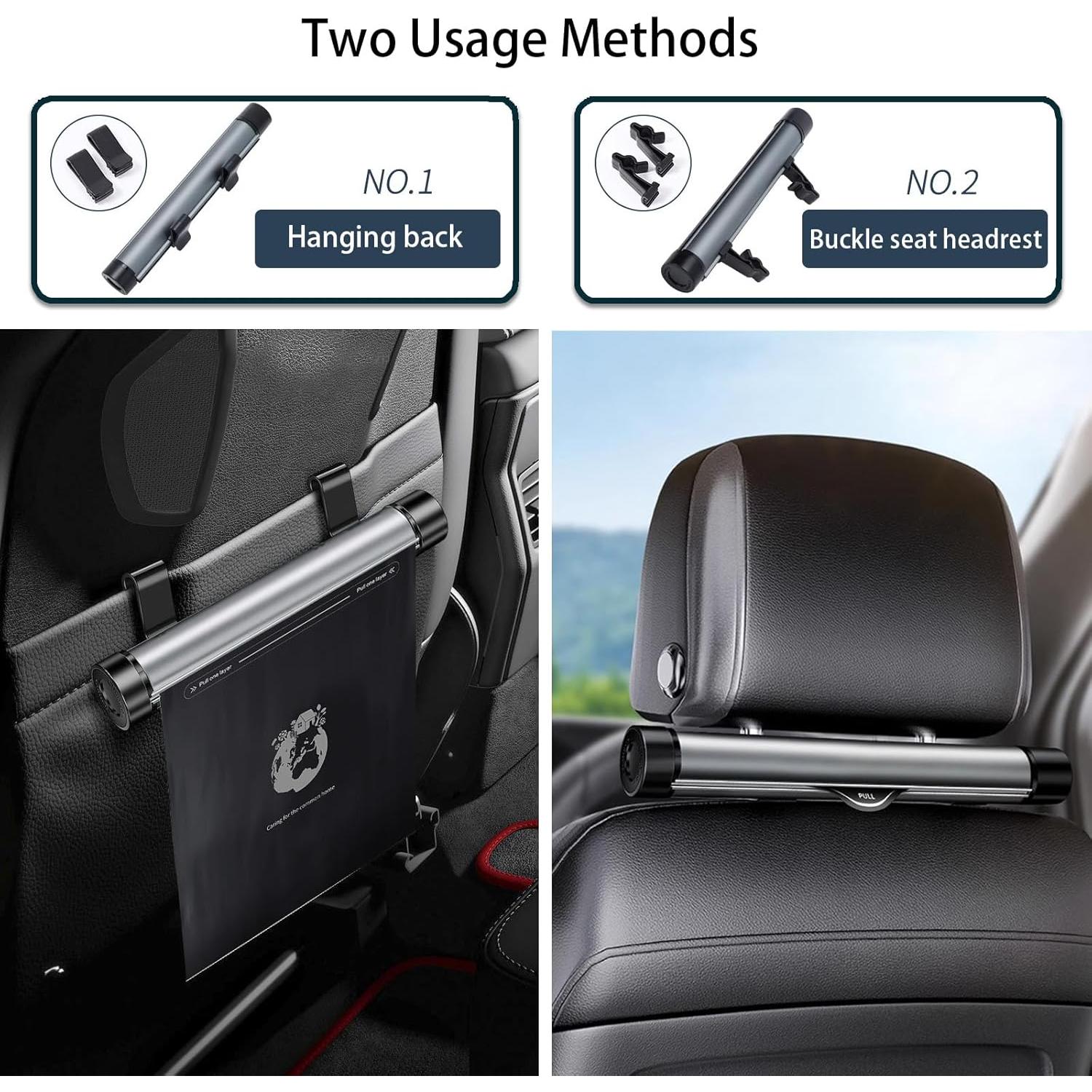 Cubo de Basura para Auto SWEAMTING con 40 Bolsas Desechables