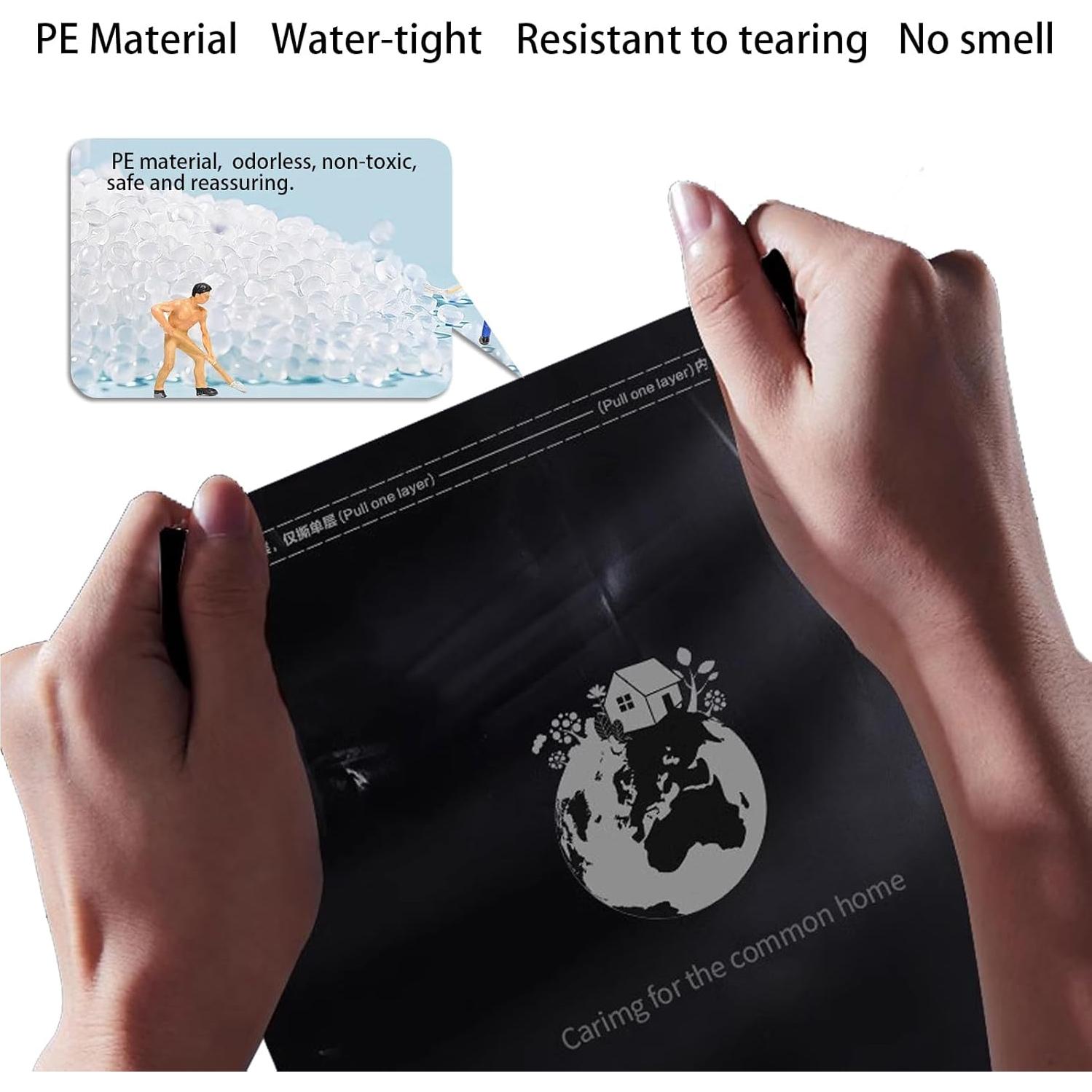 Cubo de Basura para Auto SWEAMTING con 40 Bolsas Desechables