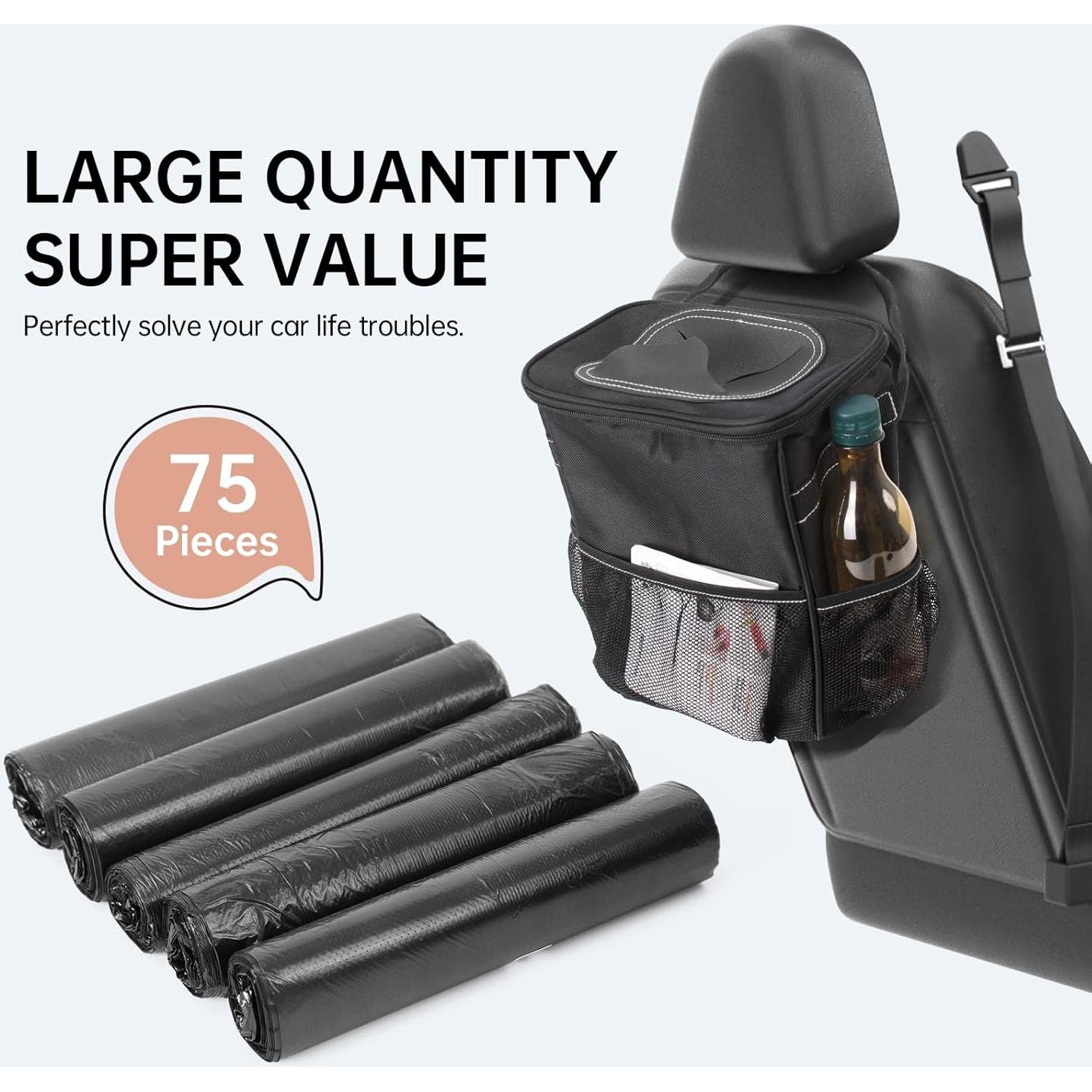 Bolsas de Basura para Auto CrayBG - Paquete de 75 Unidades