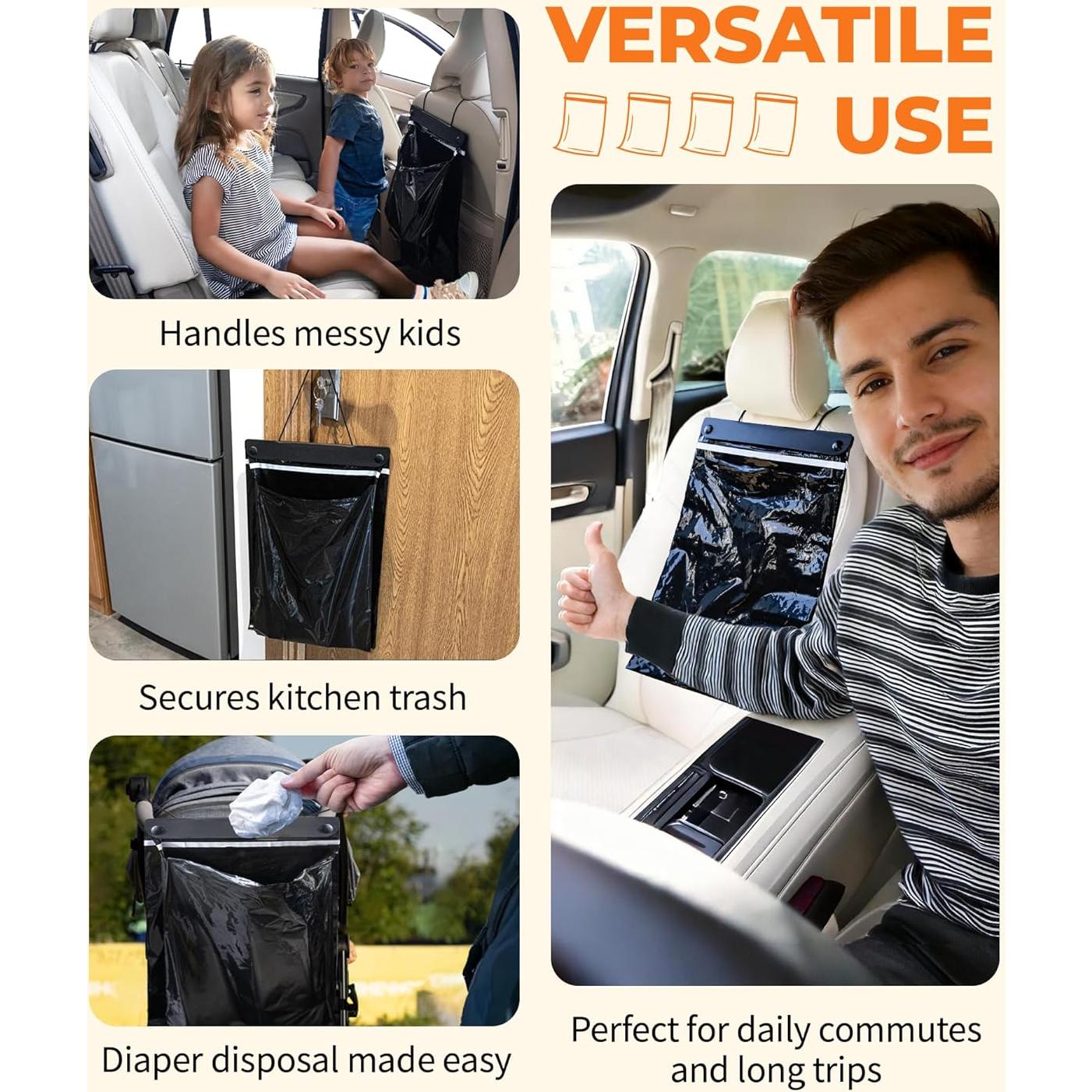 Bolsas de Basura para Auto MUPEAK - Juego de 15, 38x30.5cm