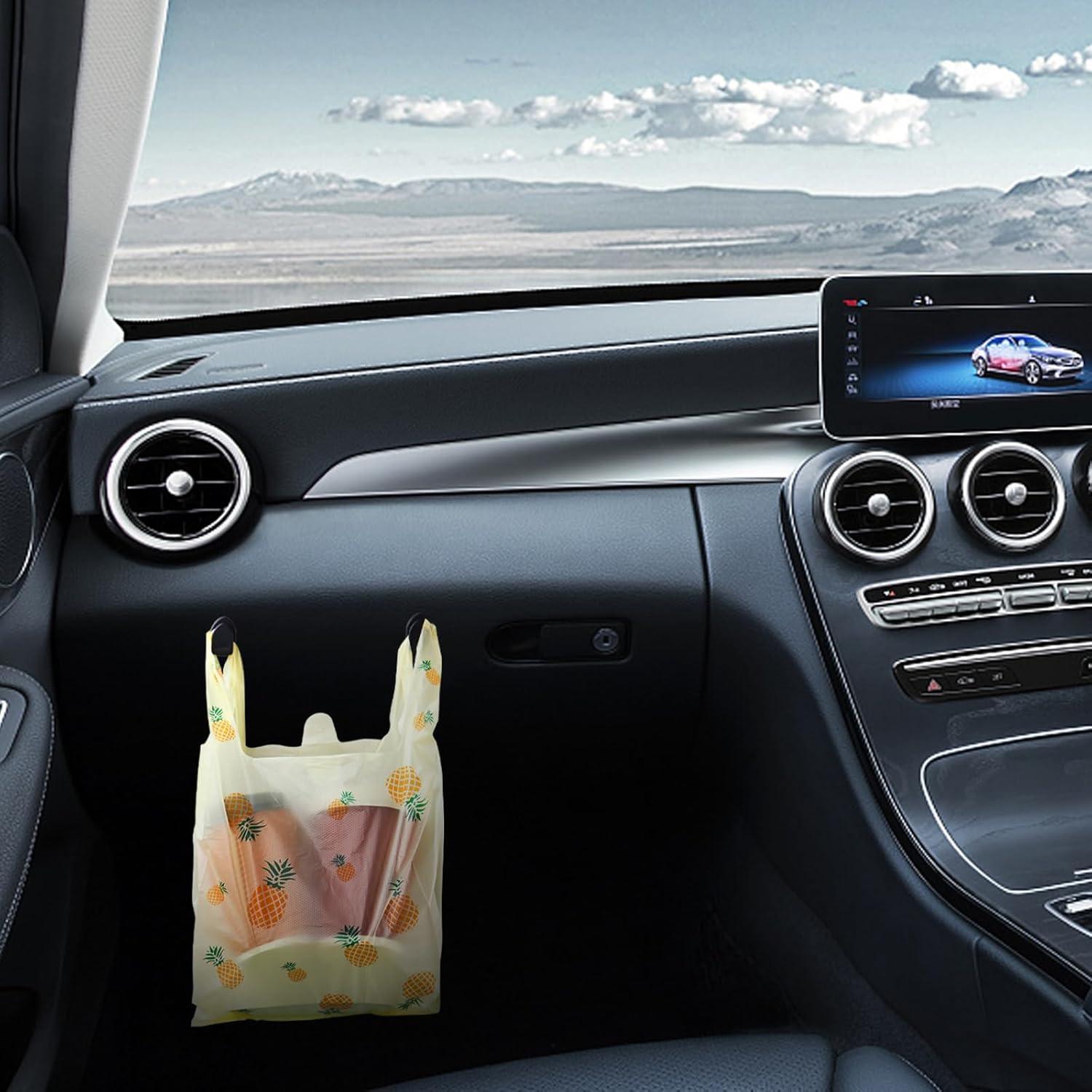 Bolsas de Basura Desechables para Auto Klyuqoz 200 Unidades Amarillo