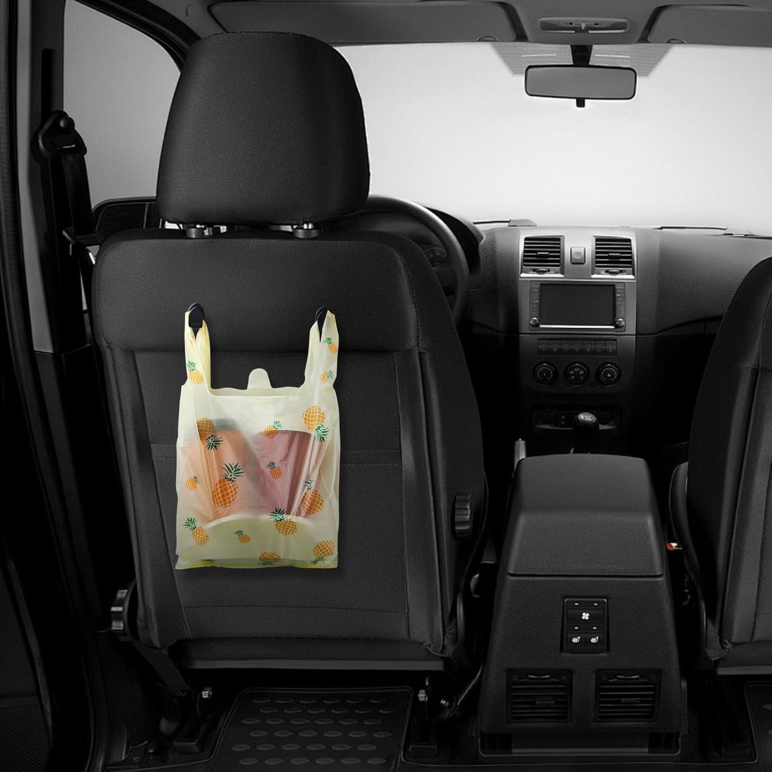 Bolsas de Basura Desechables para Auto Klyuqoz 200 Unidades Amarillo