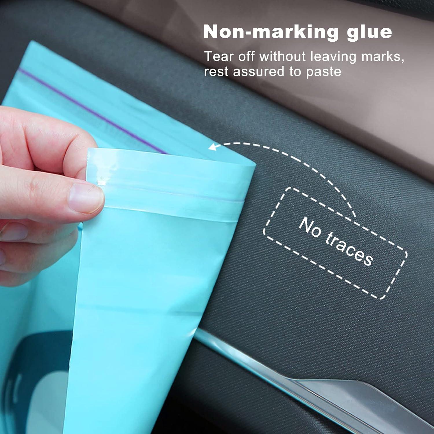 Bolsa de Basura Desechable para Auto Etenpo 60 Piezas Rosa Azul