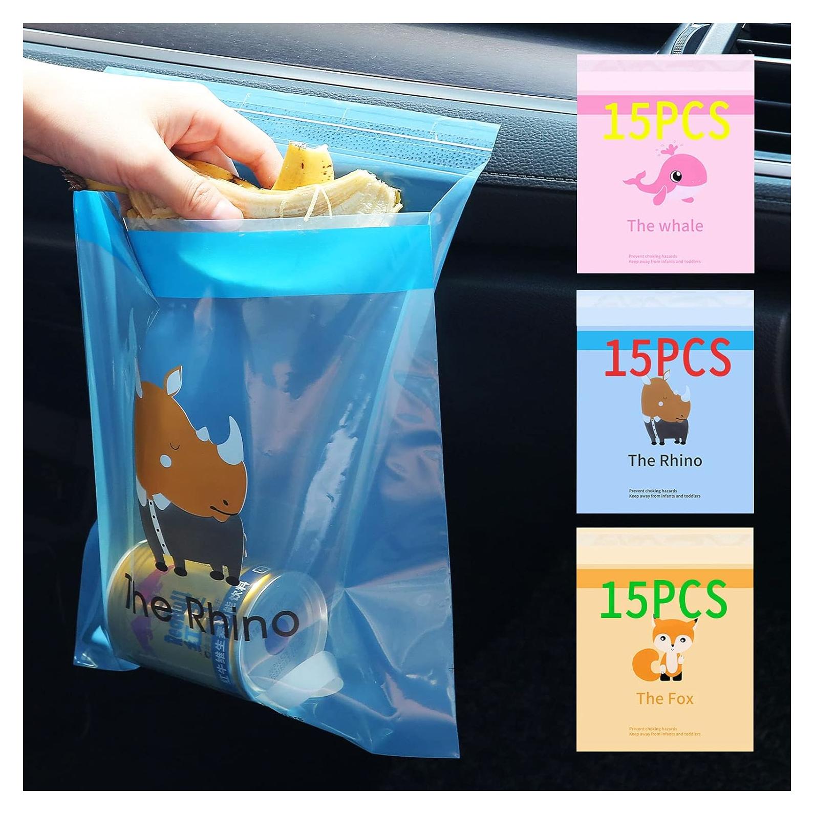 Bolsa de Basura Desechable Weeturelat 45pcs Impermeable 2.72kg