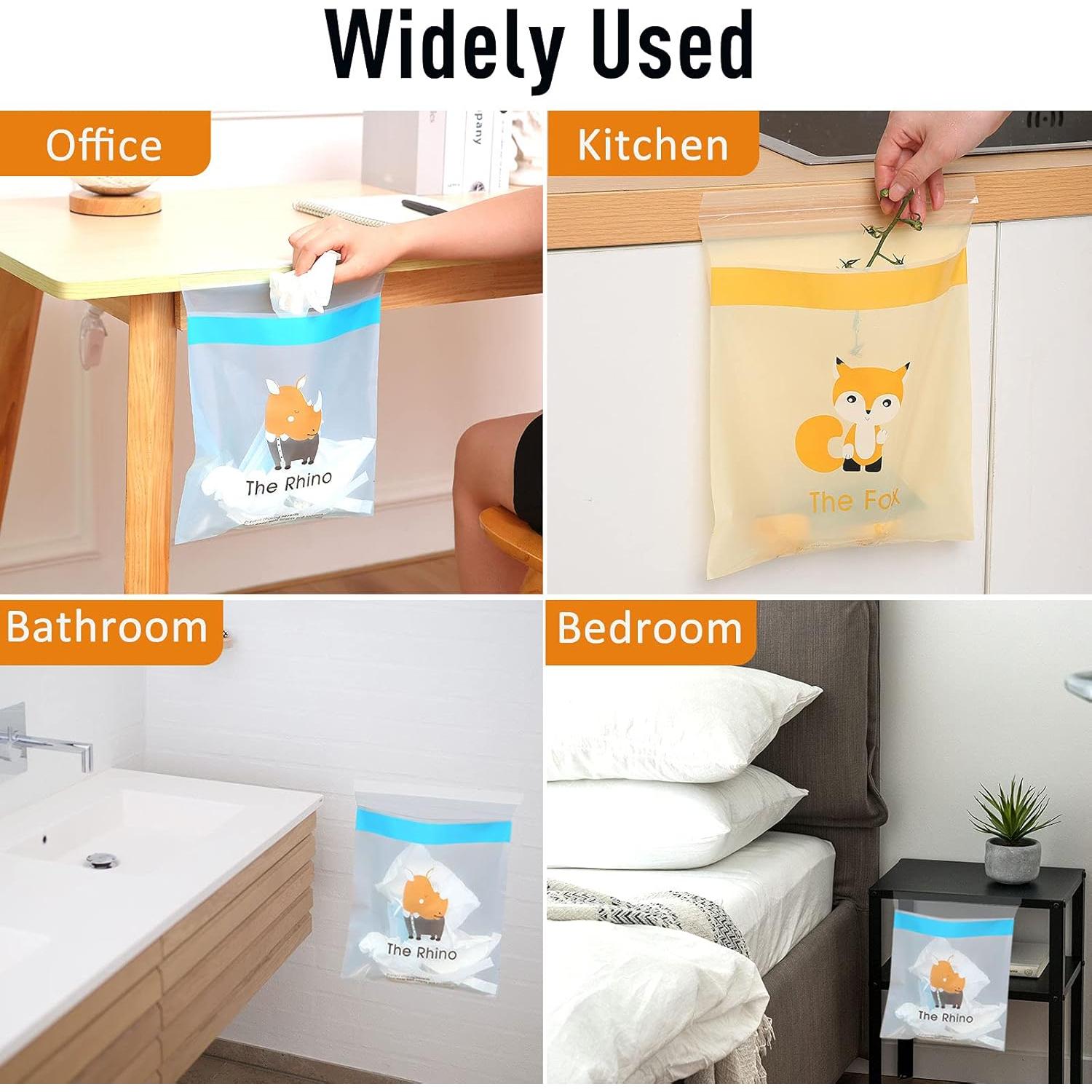 Bolsa de Basura Desechable Weeturelat 45pcs Impermeable 2.72kg