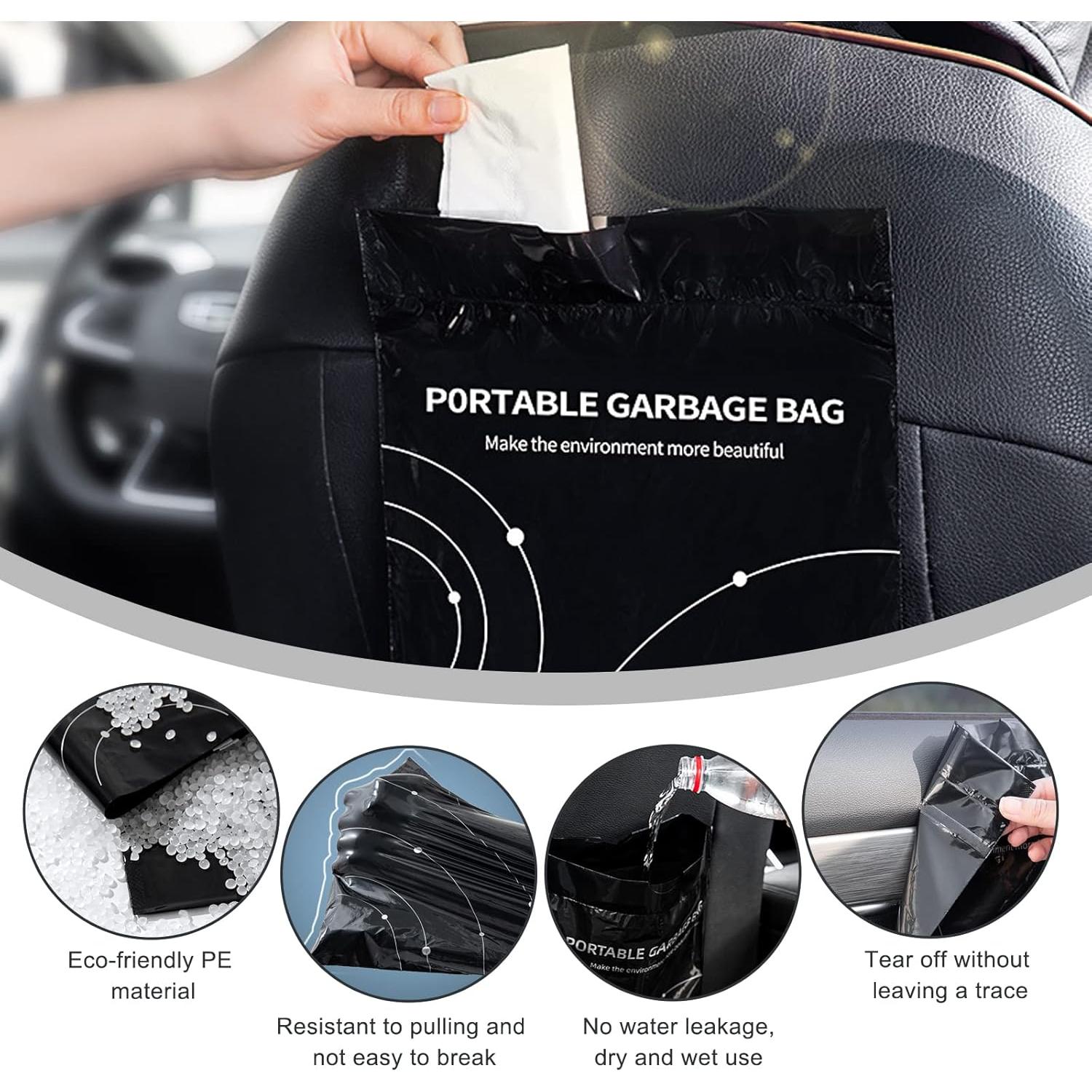 Bolsas de Basura Desechables Klyuqoz 40 Unidades 2L Negras