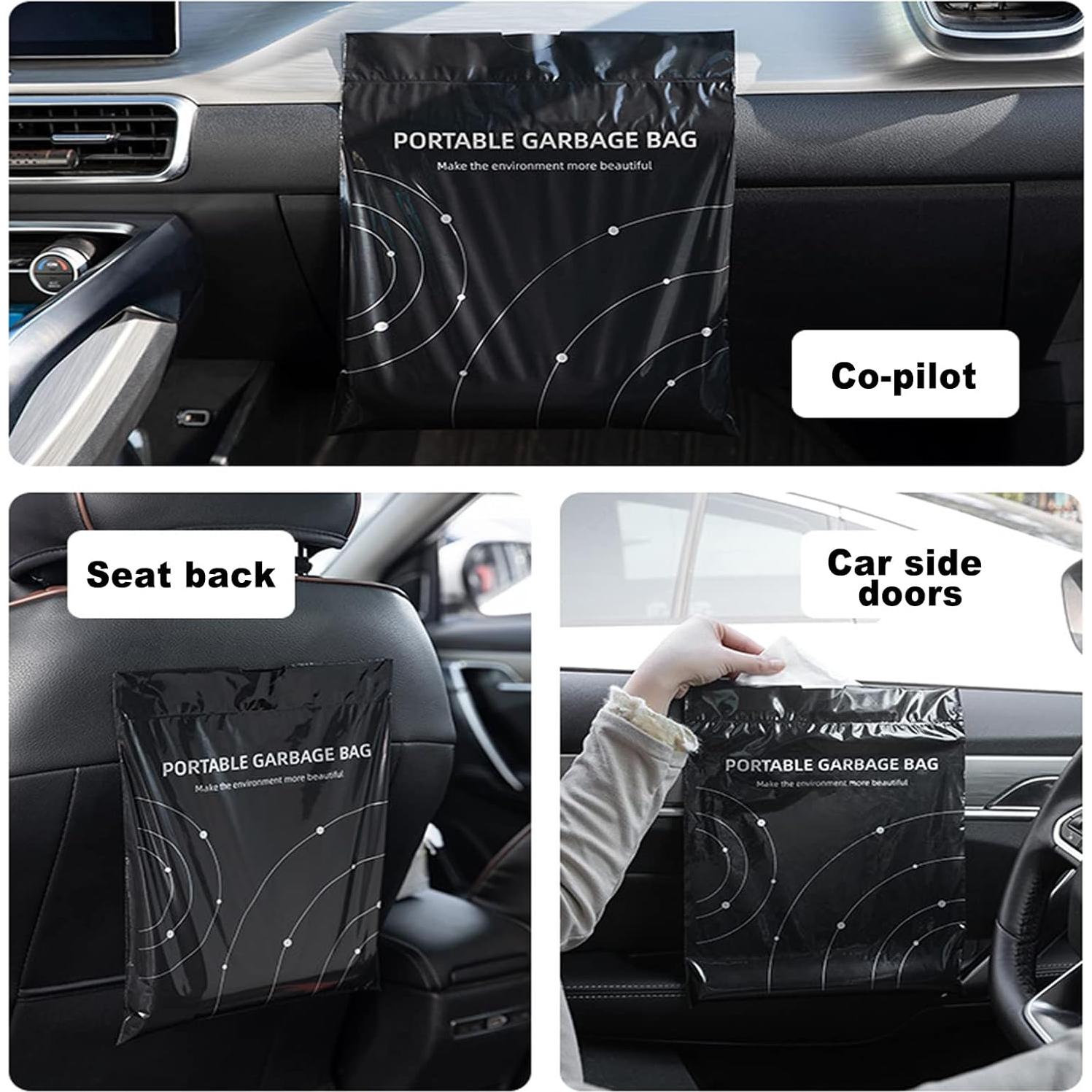 Bolsas de Basura Desechables Klyuqoz 40 Unidades 2L Negras