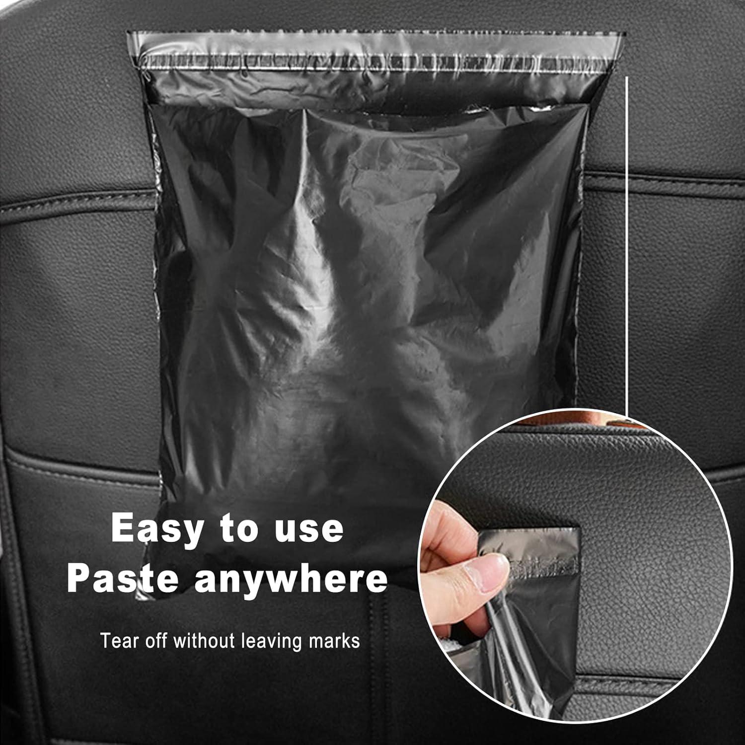 Paquete de 100 bolsas de basura autoadhesivas Klyuqoz 30.5x21.8cm