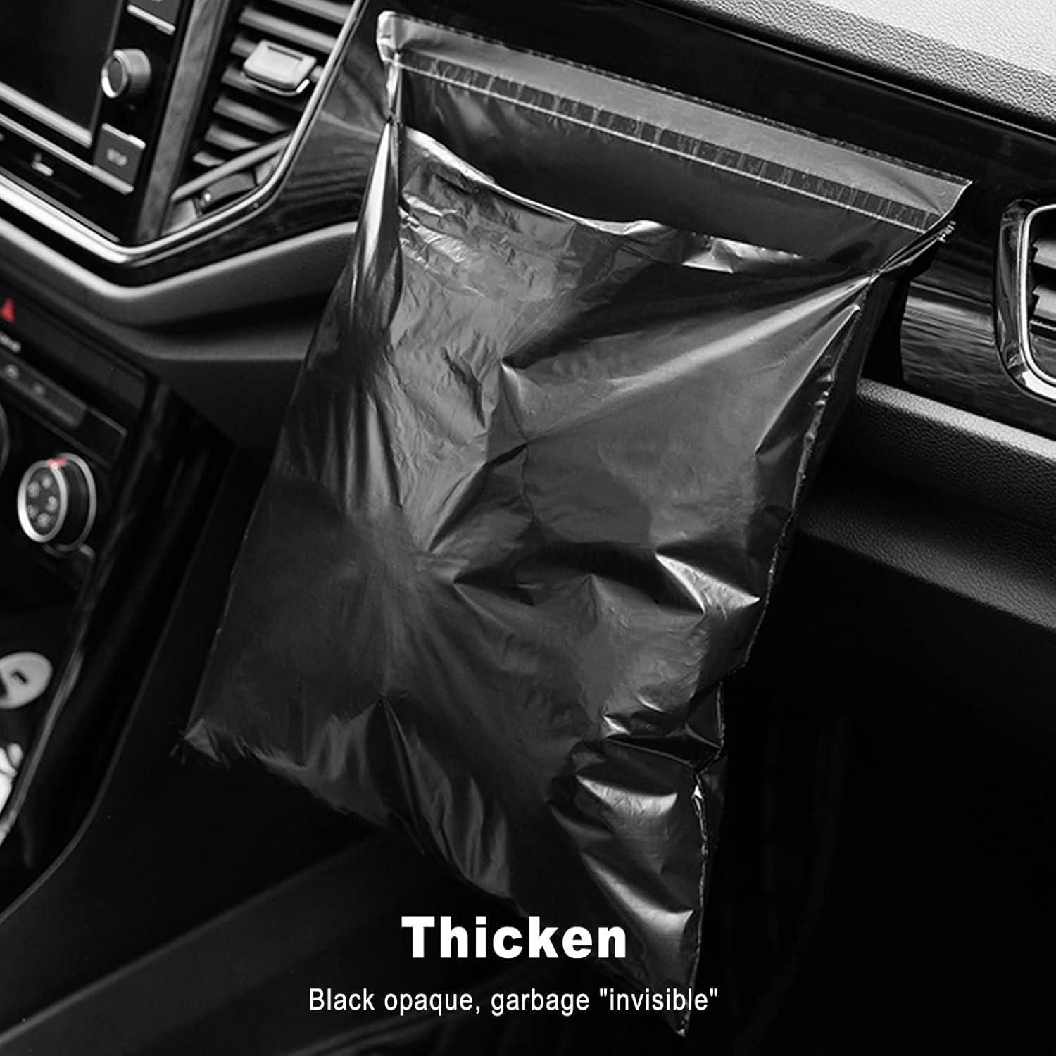 Paquete de 100 bolsas de basura autoadhesivas Klyuqoz 30.5x21.8cm