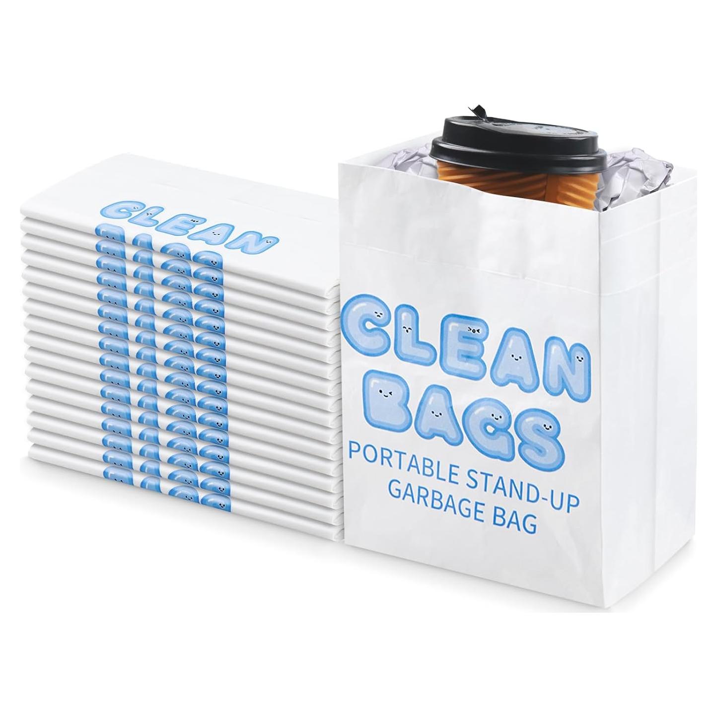 Bolsas de Basura Adhesivas para Autos Etenpo 60 PCS 25.7x19.3 cm