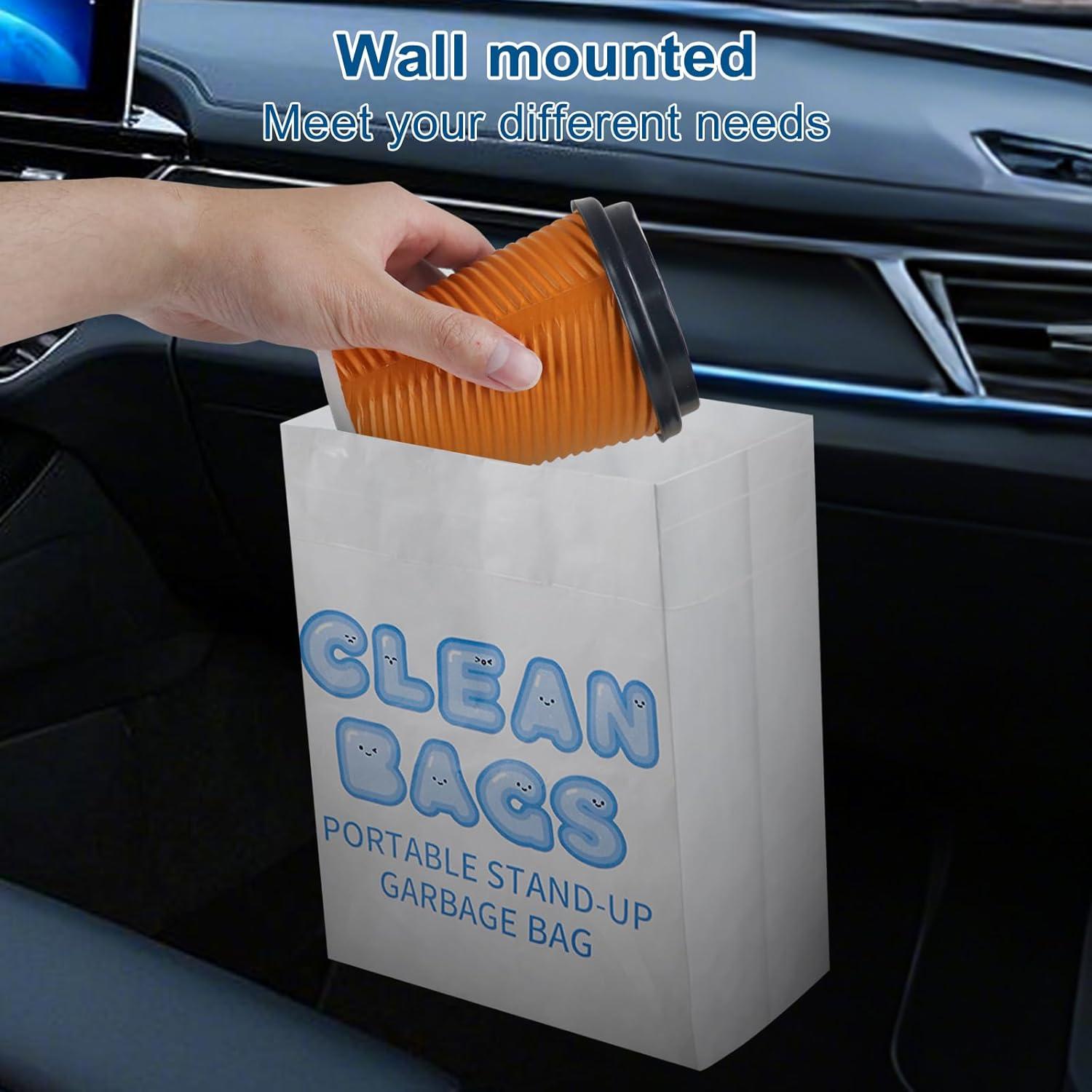 Bolsas de Basura Adhesivas para Autos Etenpo 60 PCS 25.7x19.3 cm