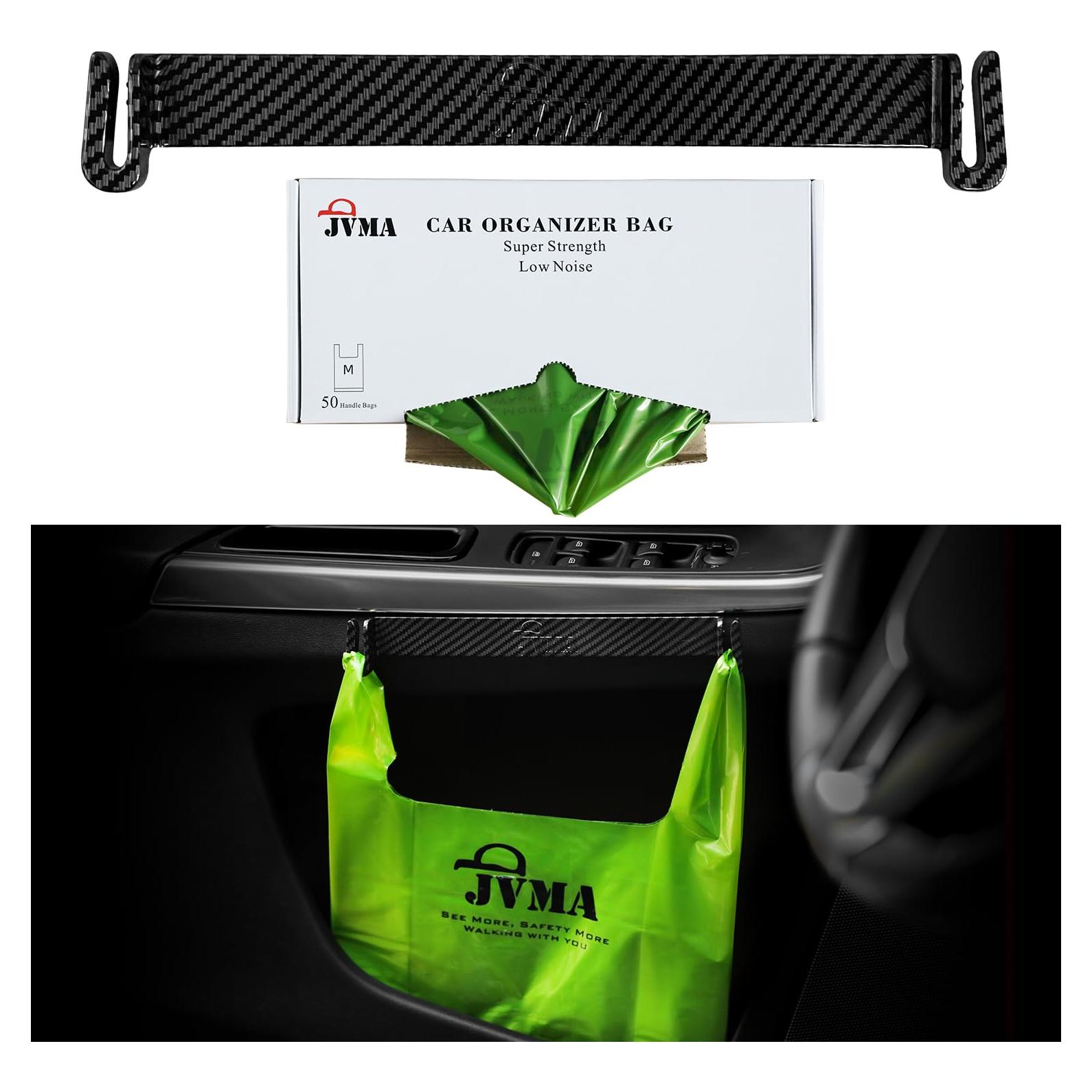 Bolsa de Basura para Auto JVMA con Gancho y 50 Bolsas