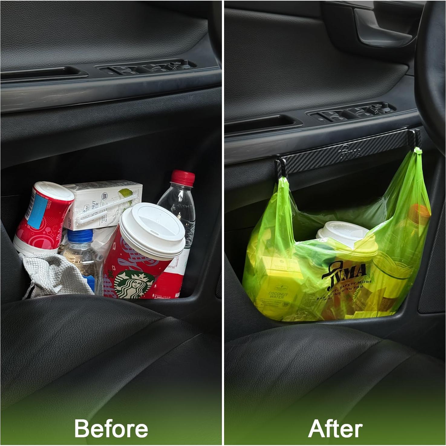 Bolsa de Basura para Auto JVMA con Gancho y 50 Bolsas