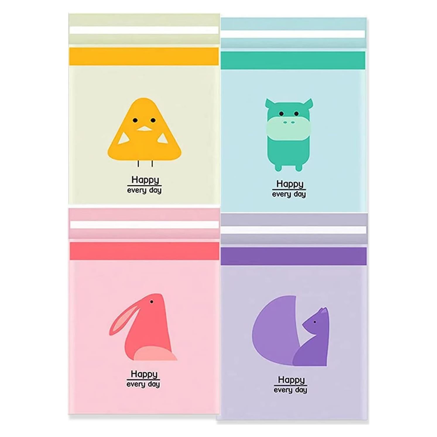 Bolsas de Basura Desechables WERUGU 60Pcs A Prueba de Agua