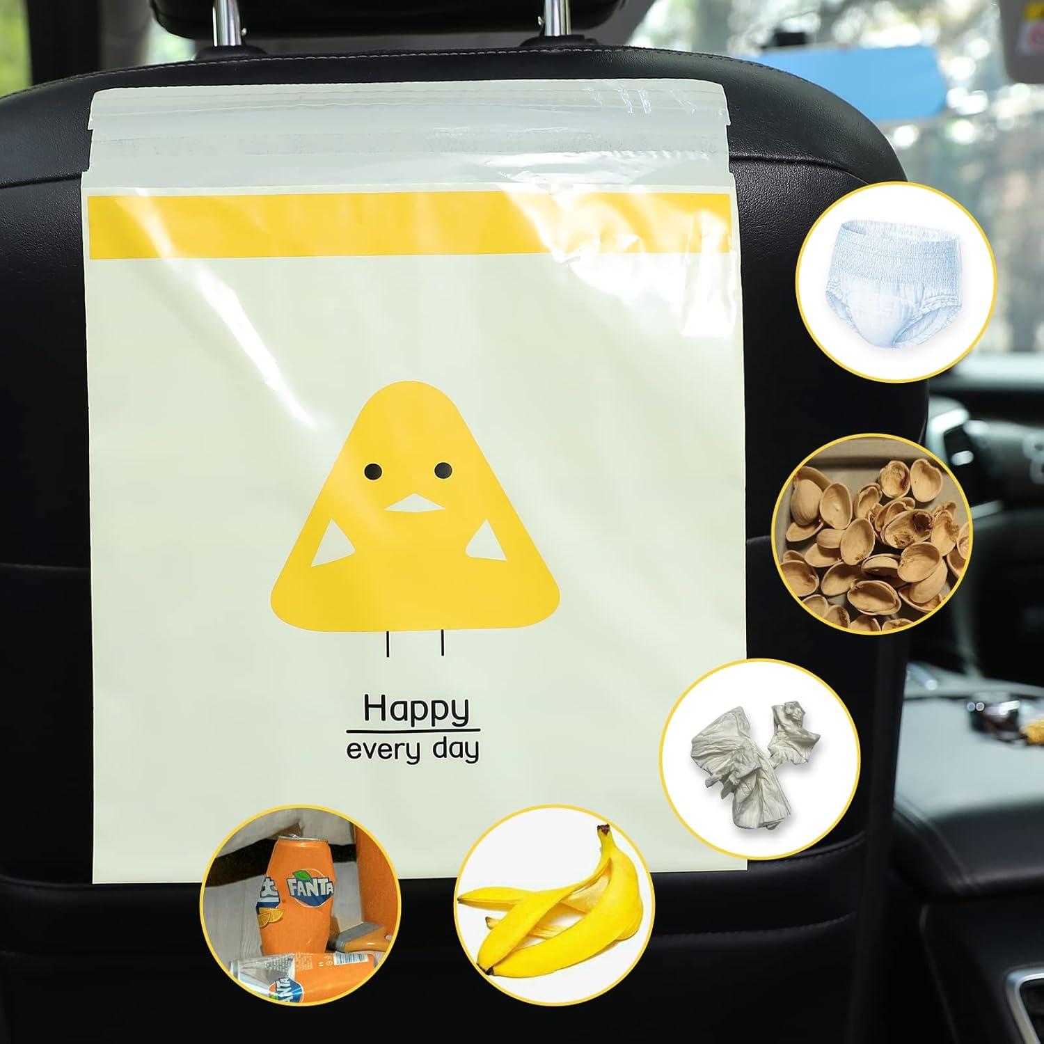 Bolsas de Basura Desechables WERUGU 60Pcs A Prueba de Agua