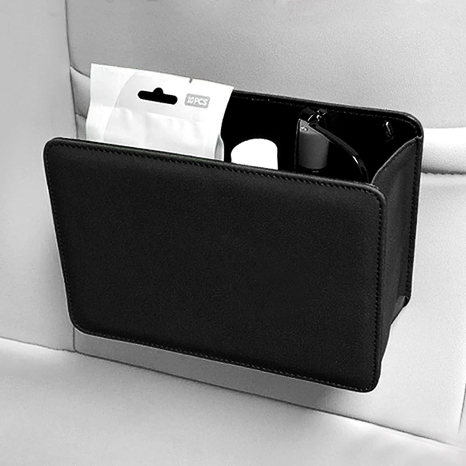 Bote de Basura para Auto Accmor Plegable Mini Negro