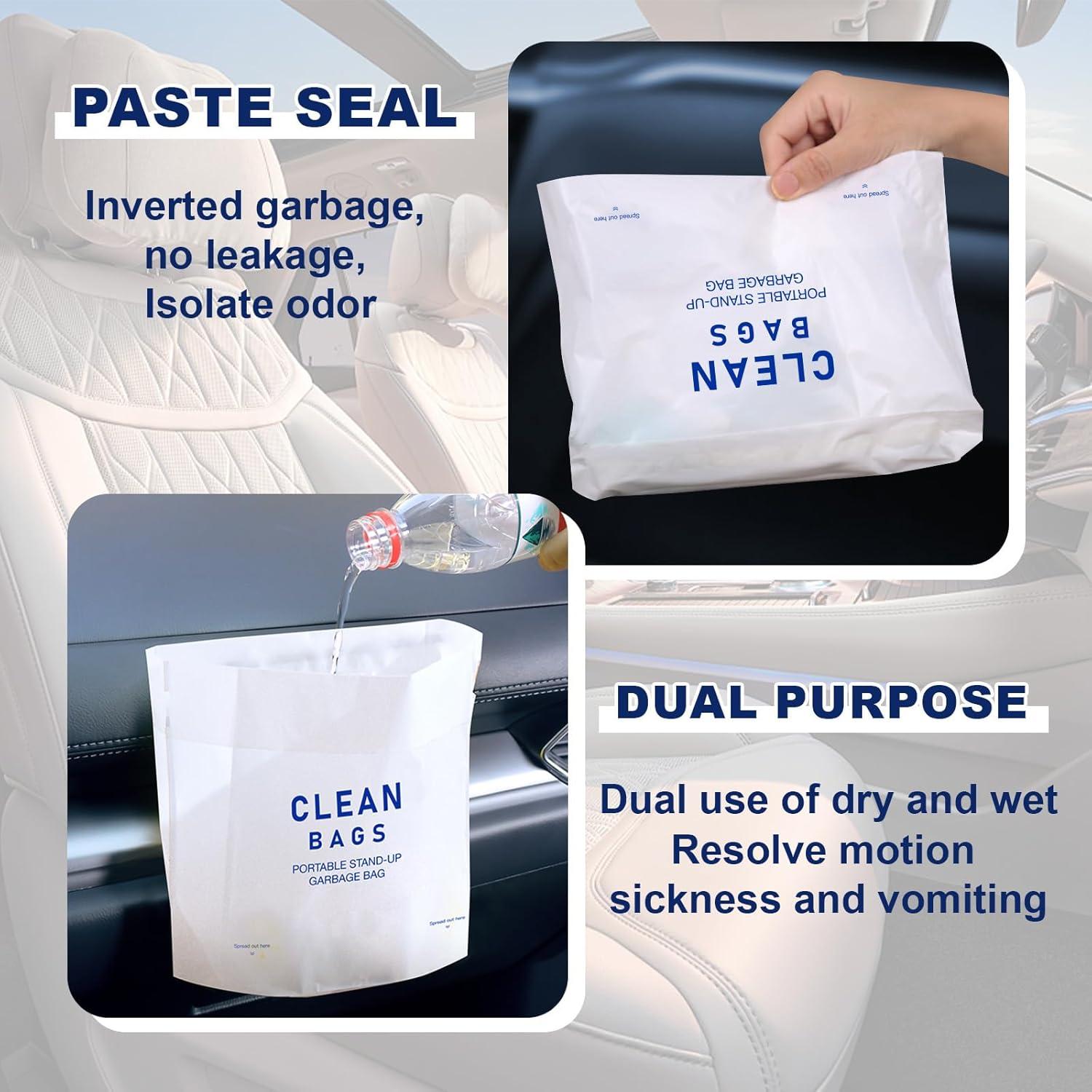 Bolsas de Basura Desechables NeverGarden 60 Unidades 30L