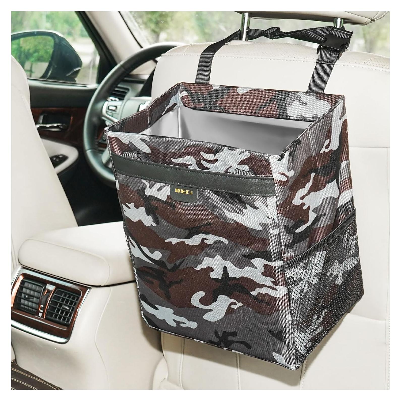 Basurero para Auto MEIDI Magnético Impermeable 100 Bolsas