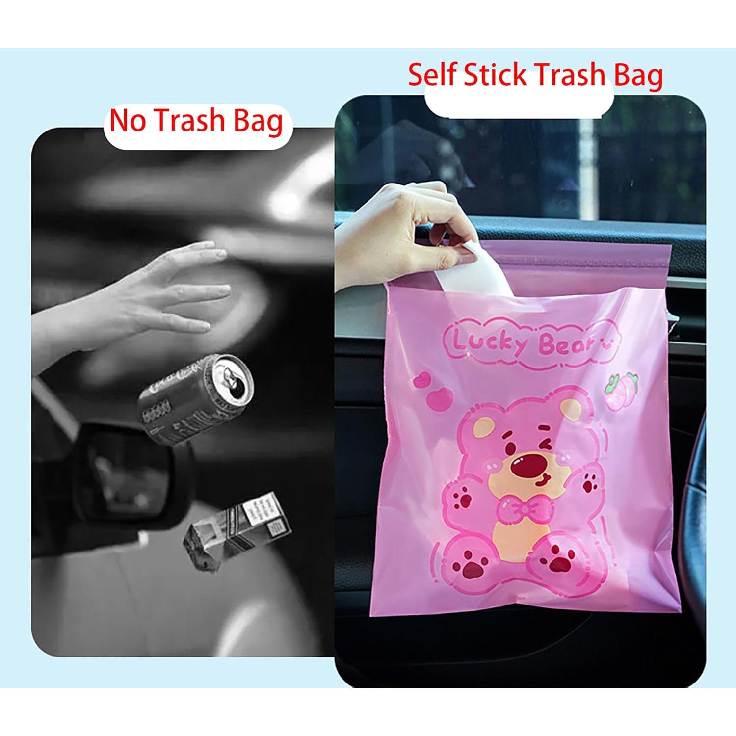 Bolsa de Basura Autoadhesiva YIKANGHENG 50 Pcs 25x25 cm