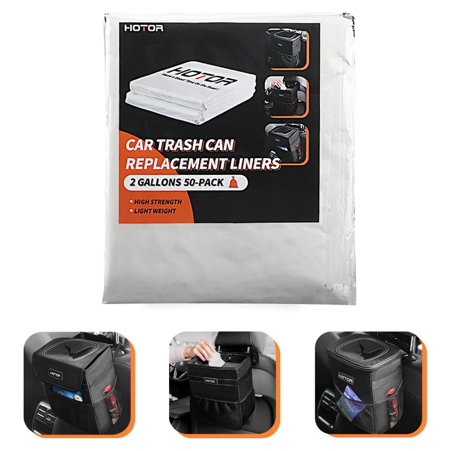 Bolsas de Basura para Auto HOTOR, Paquete de 50 Unidades