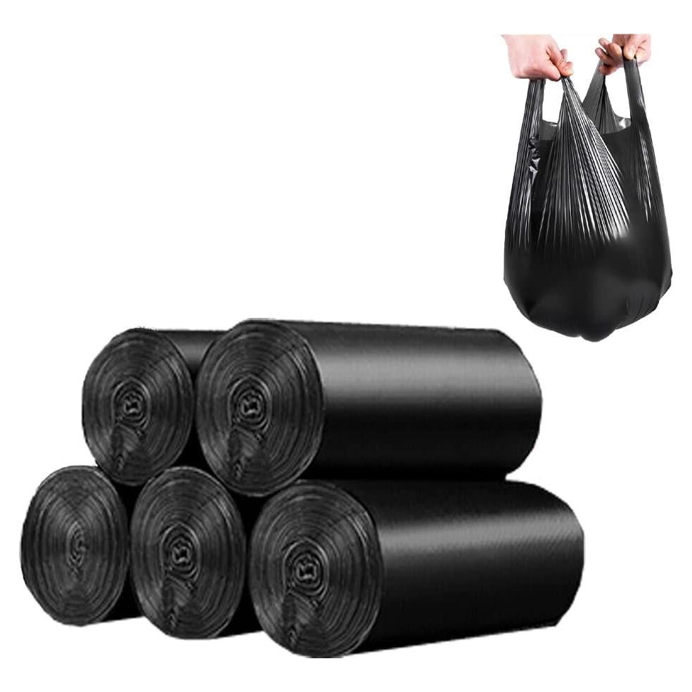 Bolsas de Basura Negras BAIYEUSO 4 Galones 100 Contador 46x60cm