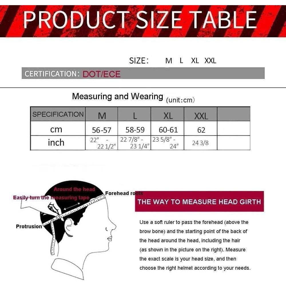 Casco Retro Moto HALYING XXL con Gafas