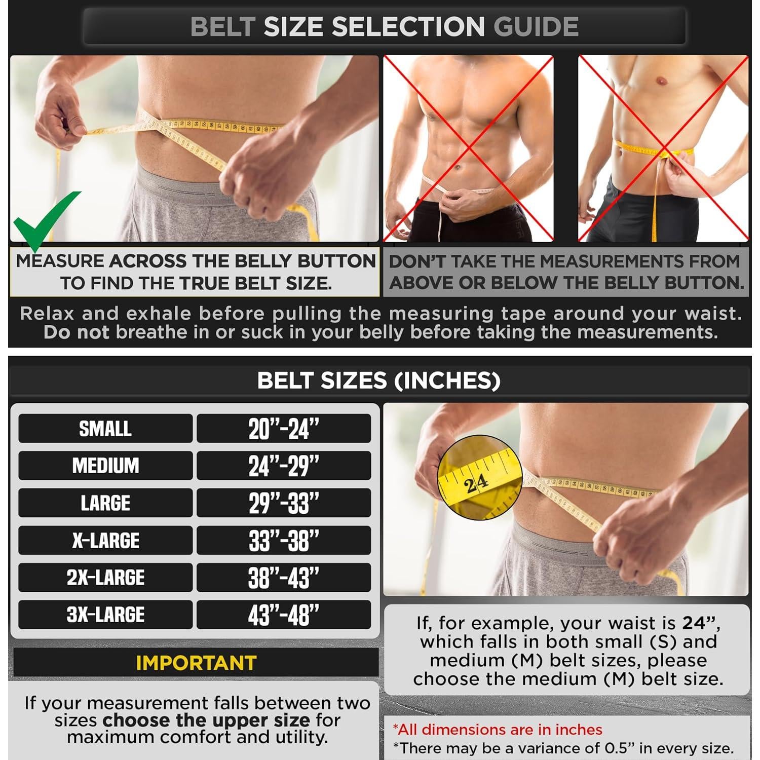 Cinturón de levantamiento RDX 2XL Negro 10cm soporte lumbar