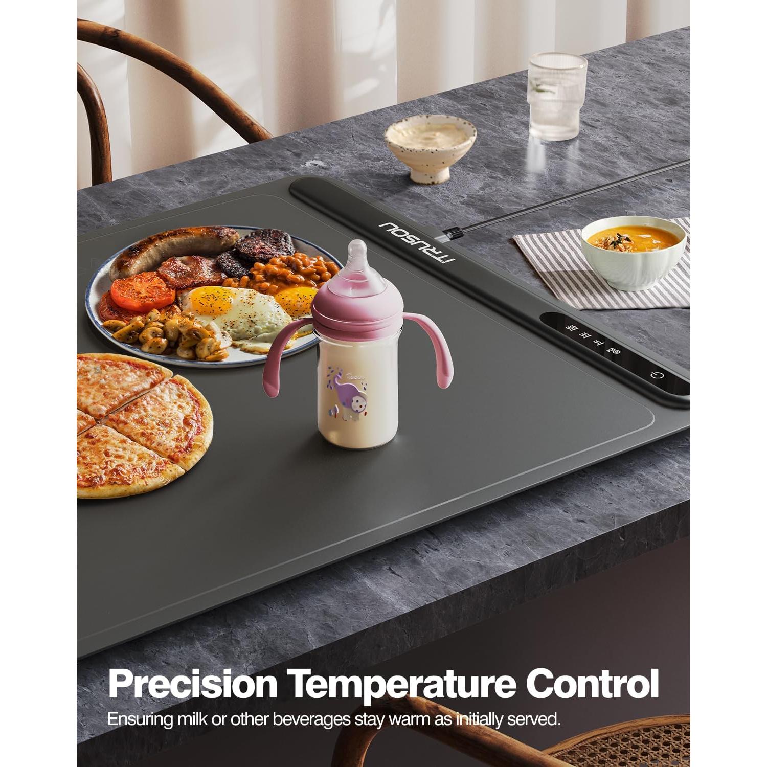 Bandeja Calentadora Eléctrica iTRUSOU BW601 - 250W, 3 Temperaturas