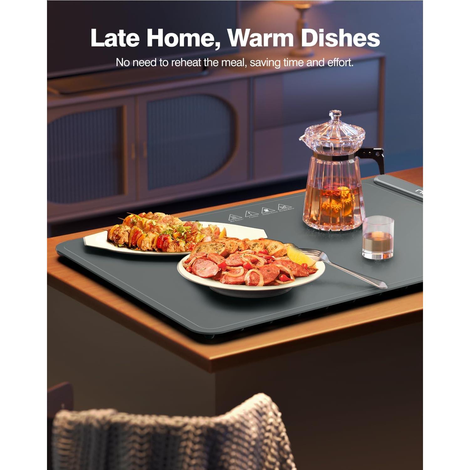 Bandeja Calentadora Eléctrica iTRUSOU BW601 - 250W, 3 Temperaturas