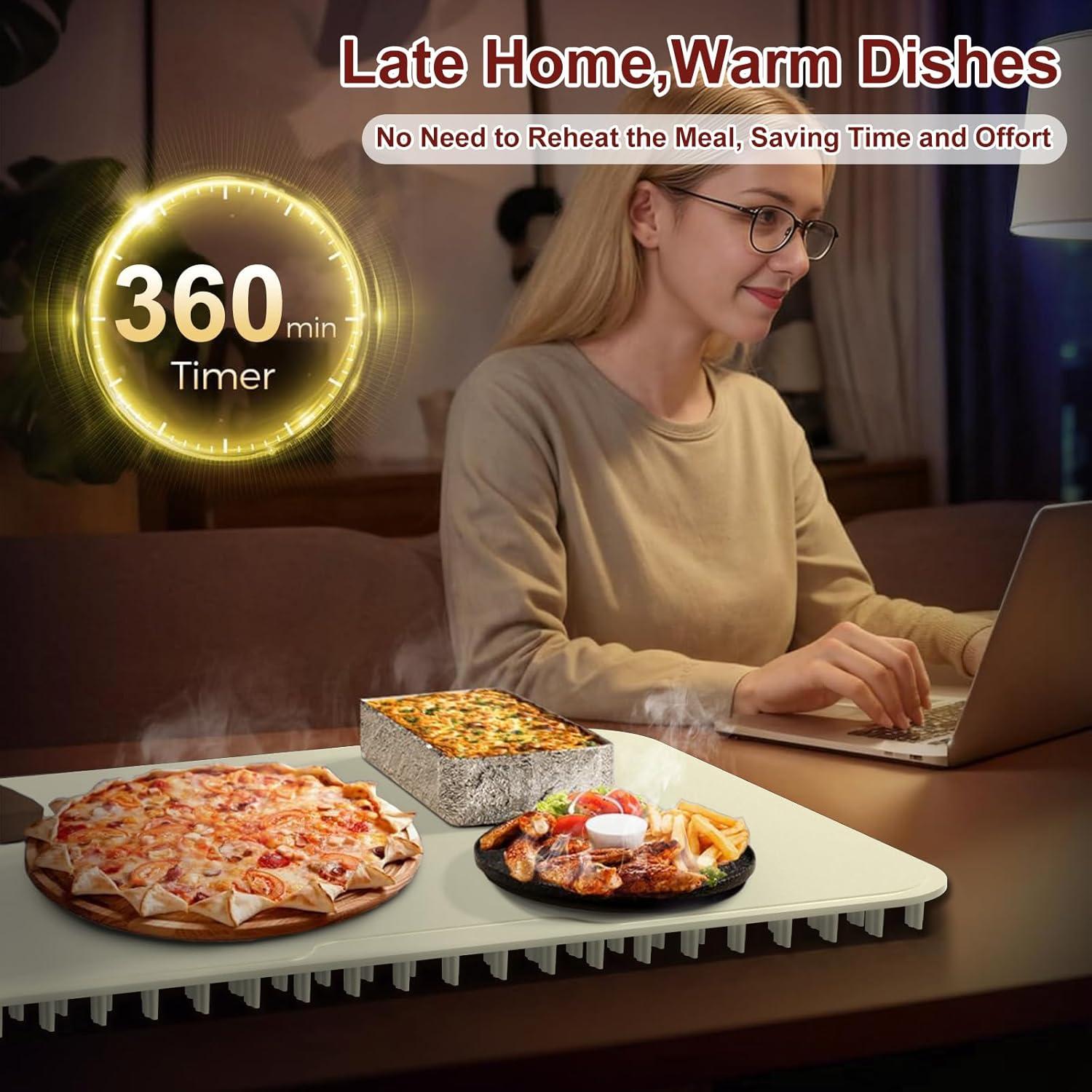 Bandeja Calentadora Eléctrica SNIFITAR 120°C 9 Niveles Temperatura