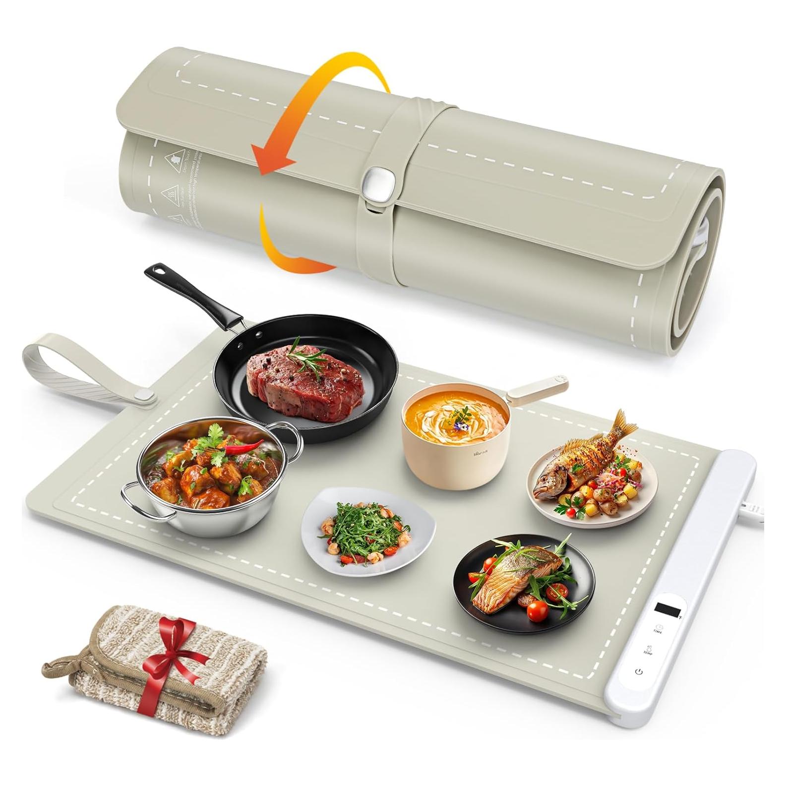 Alfombrilla Calentadora FYY D2359-1 500W Plegable Caqui