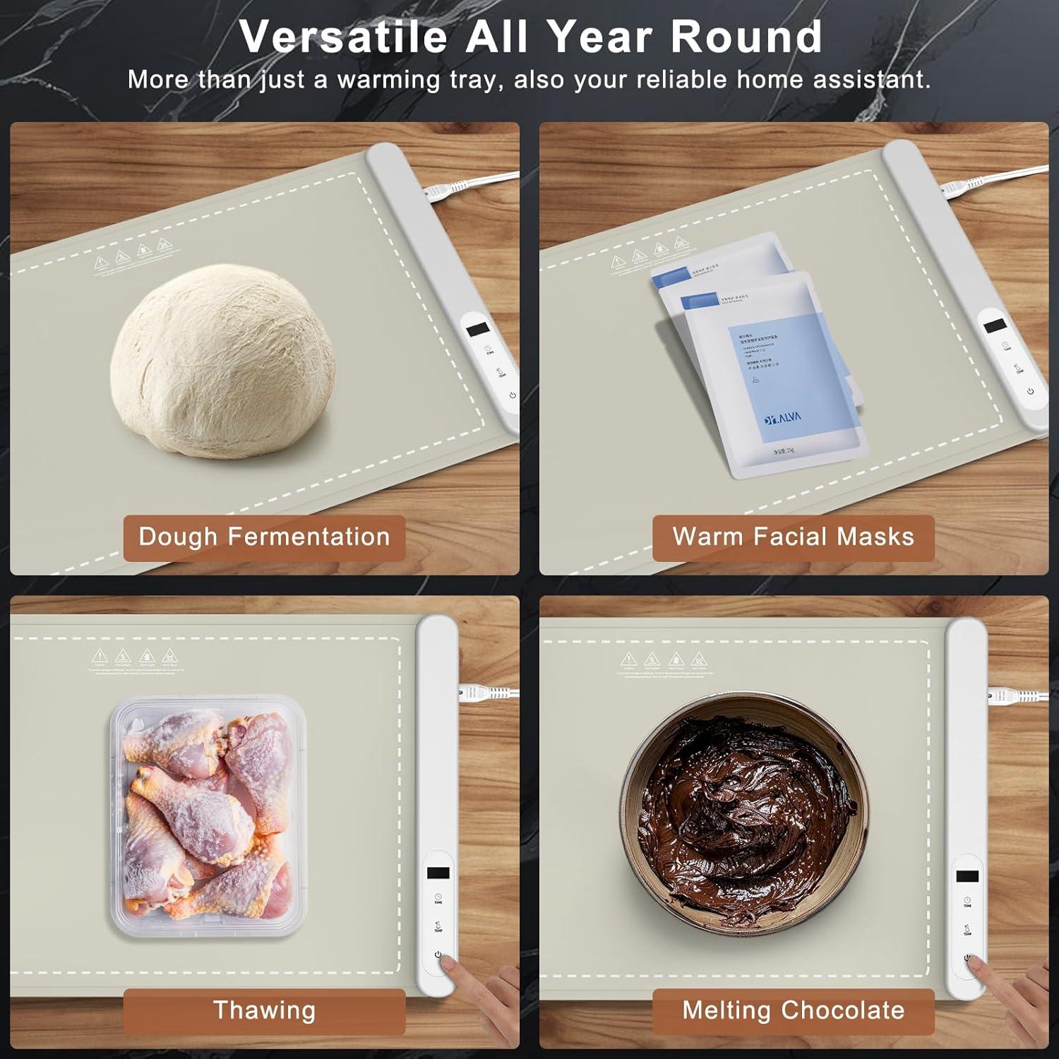 Alfombrilla Calentadora FYY D2359-1 500W Plegable Caqui